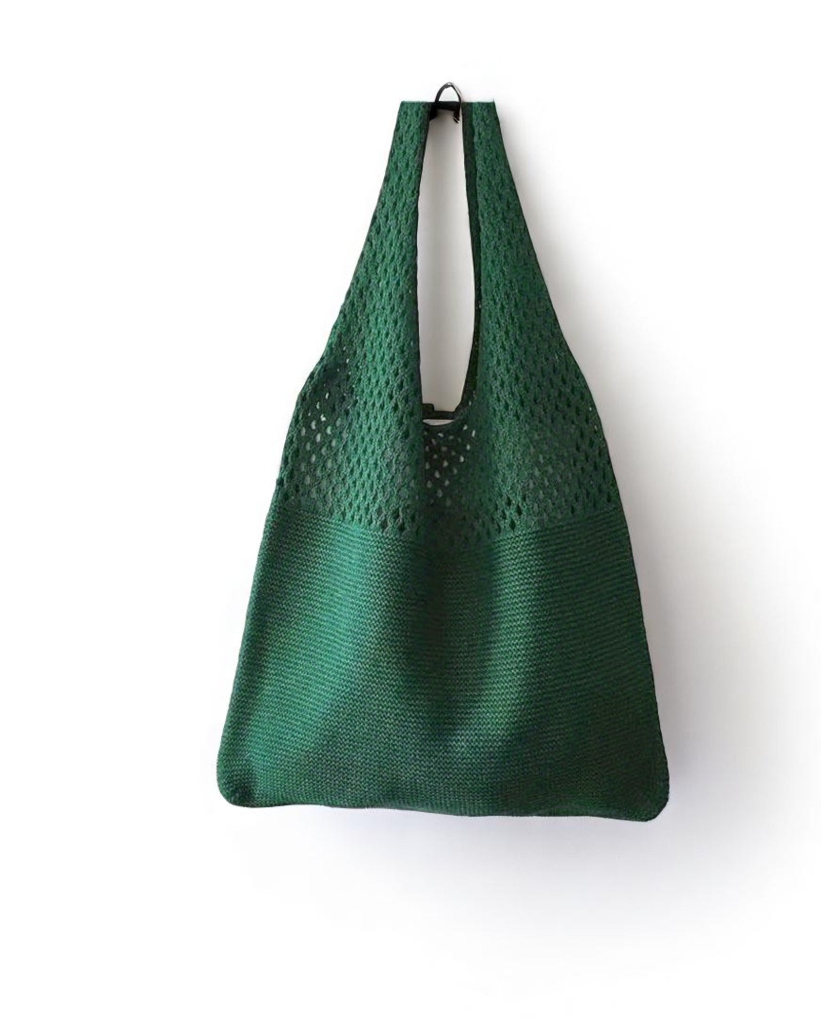 Zelda Stricktasche mit Maschenoptik