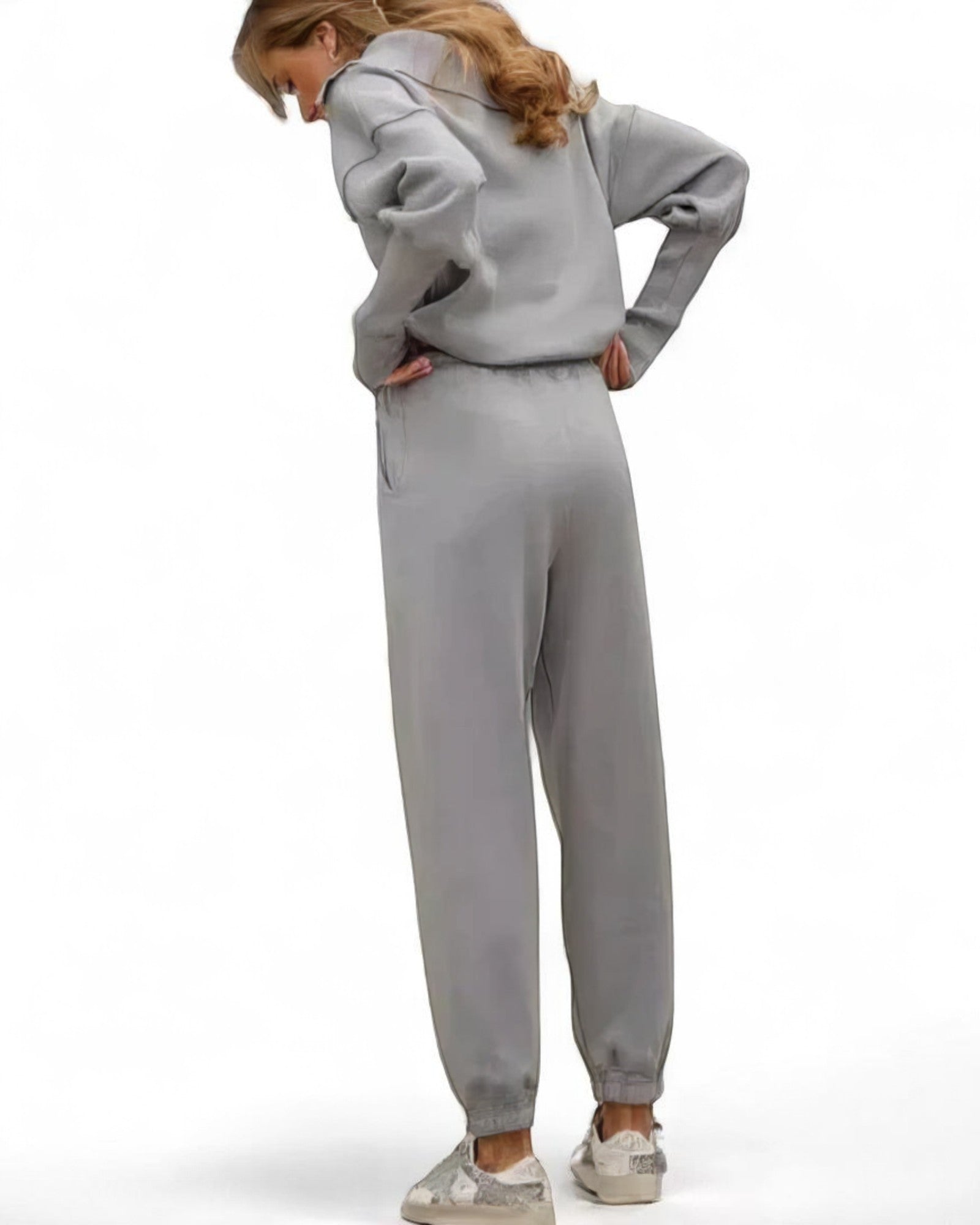 Catalina Jumpsuit mit Glitzer und gebundenem Gürtel