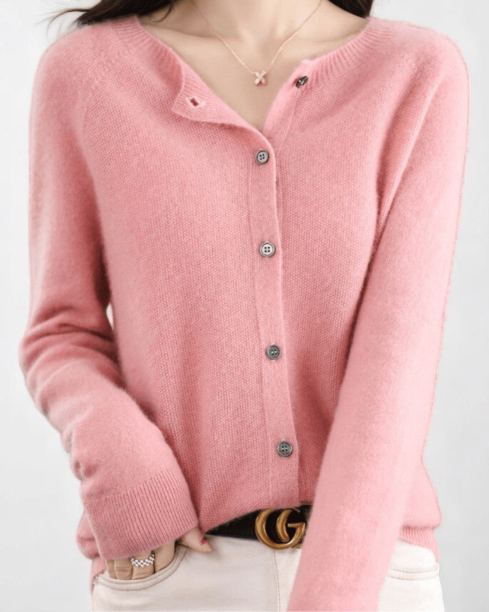 Eleganter Cashmere-Cardigan Aurora