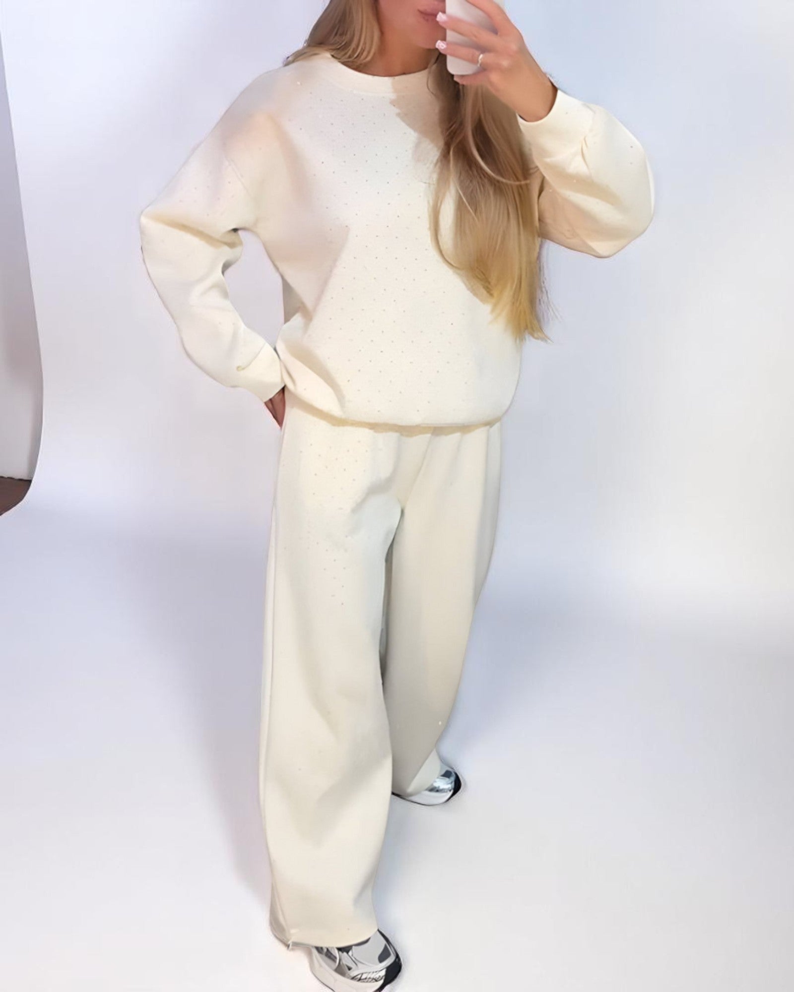 Agripina Training-Set in zwei Teilen Casual trifft Chic