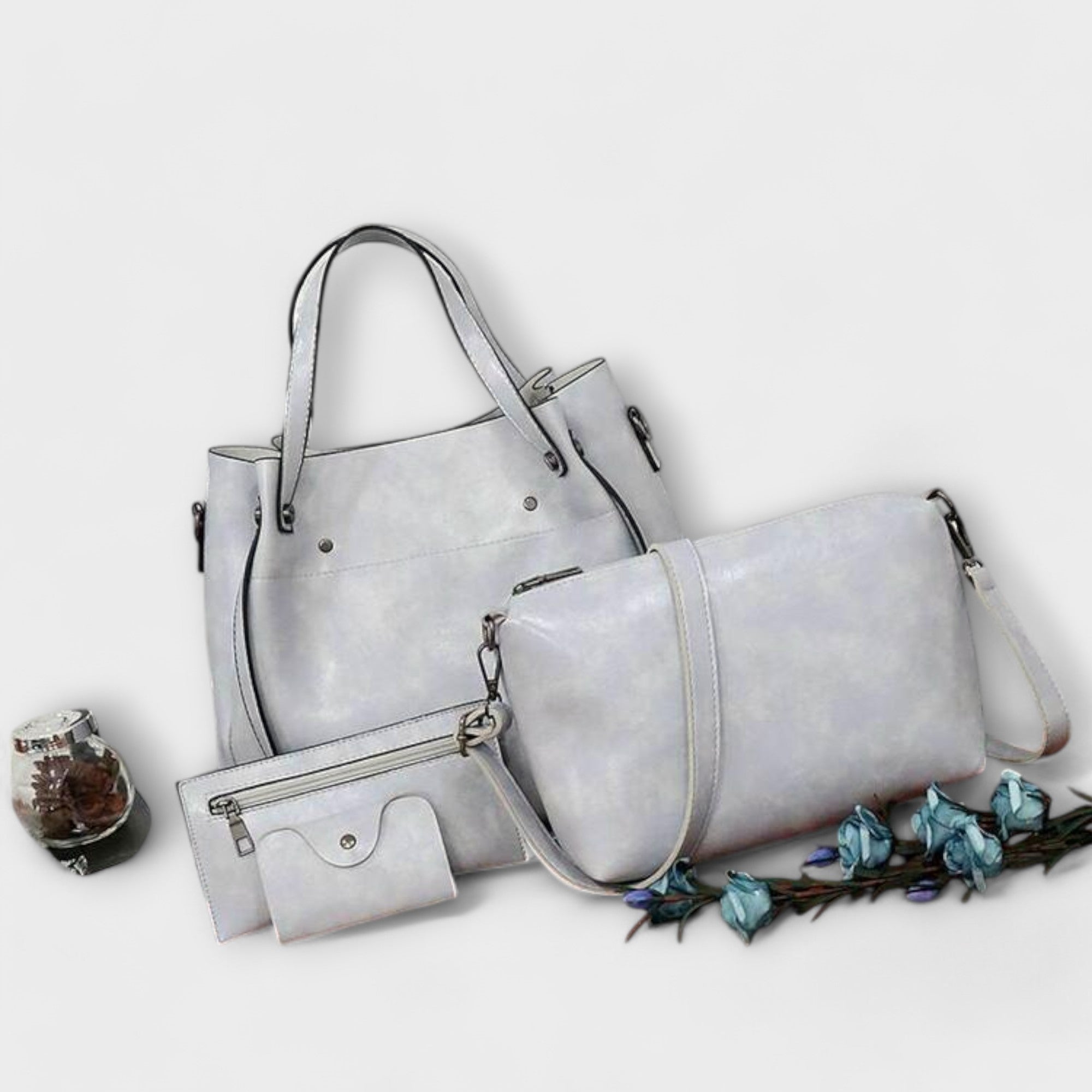 Miaula Set von 4 Vintage-Anemonataschen