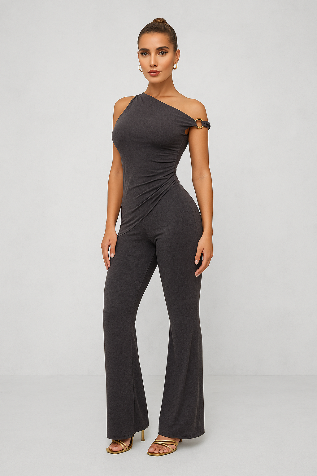 Eleganter One-Shoulder Jumpsuit