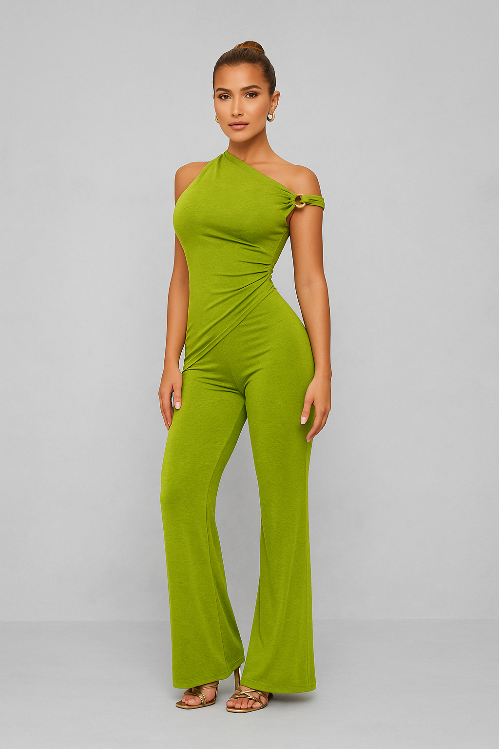 Eleganter One-Shoulder Jumpsuit