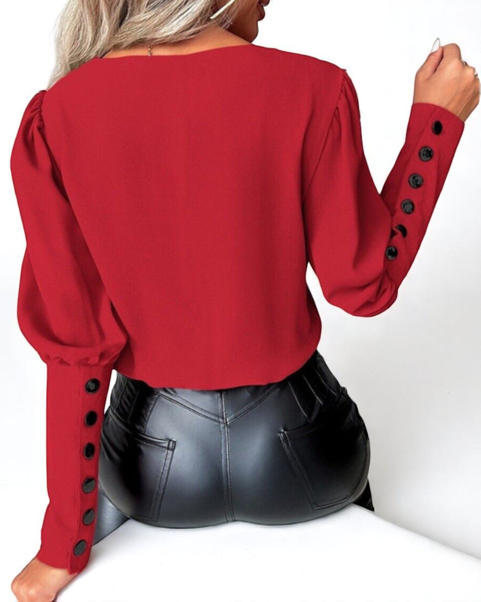 Irina Bluse mit langen Ärmeln