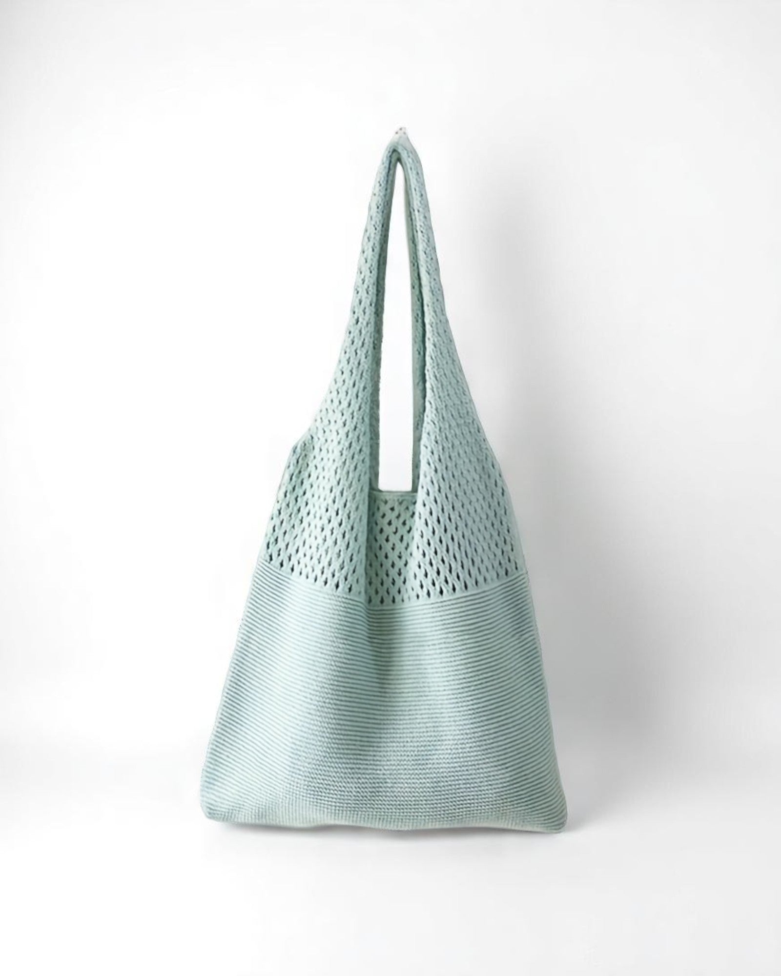 Zelda Stricktasche mit Maschenoptik