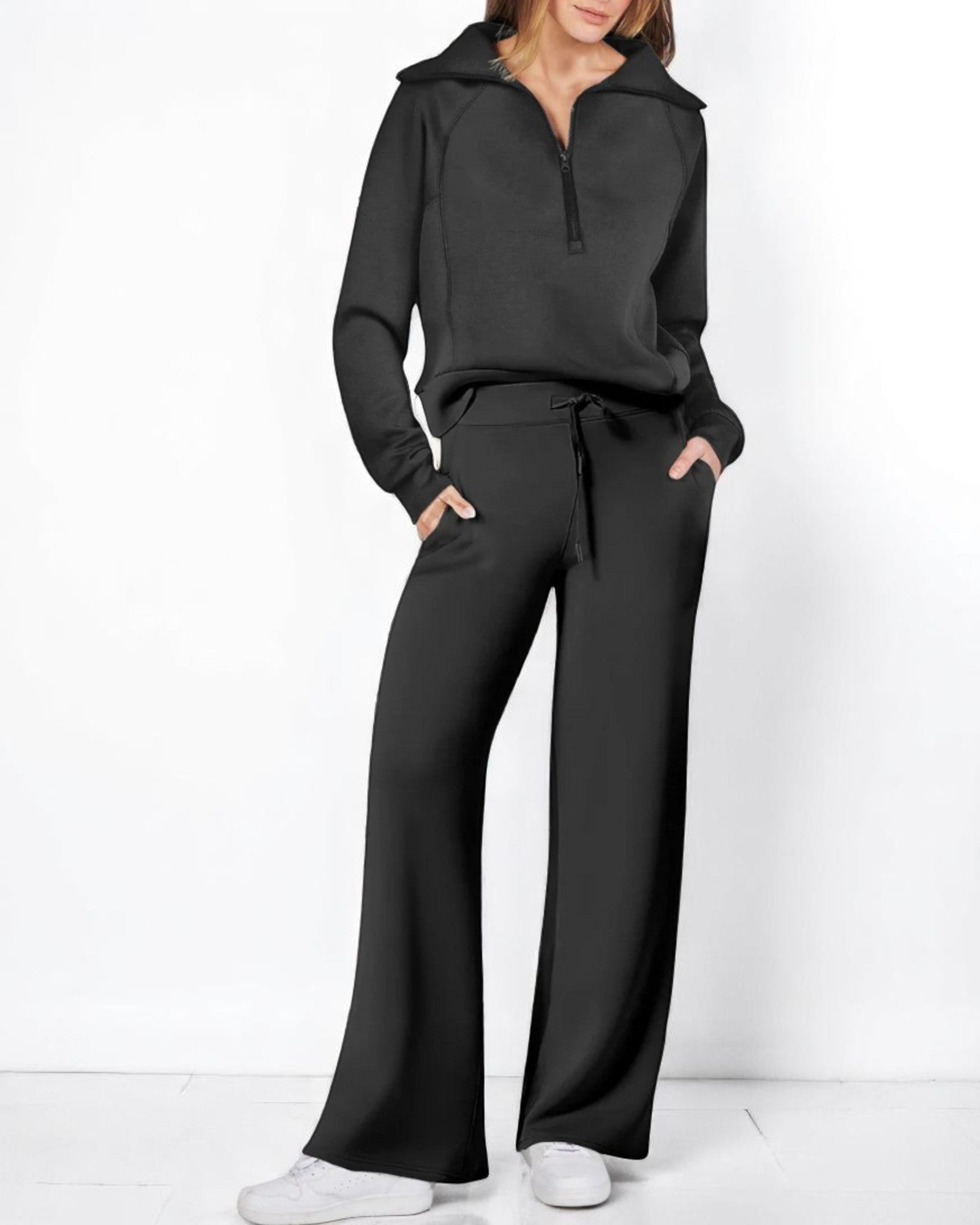 Catalina Jumpsuit mit Glitzer und gebundenem Gürtel
