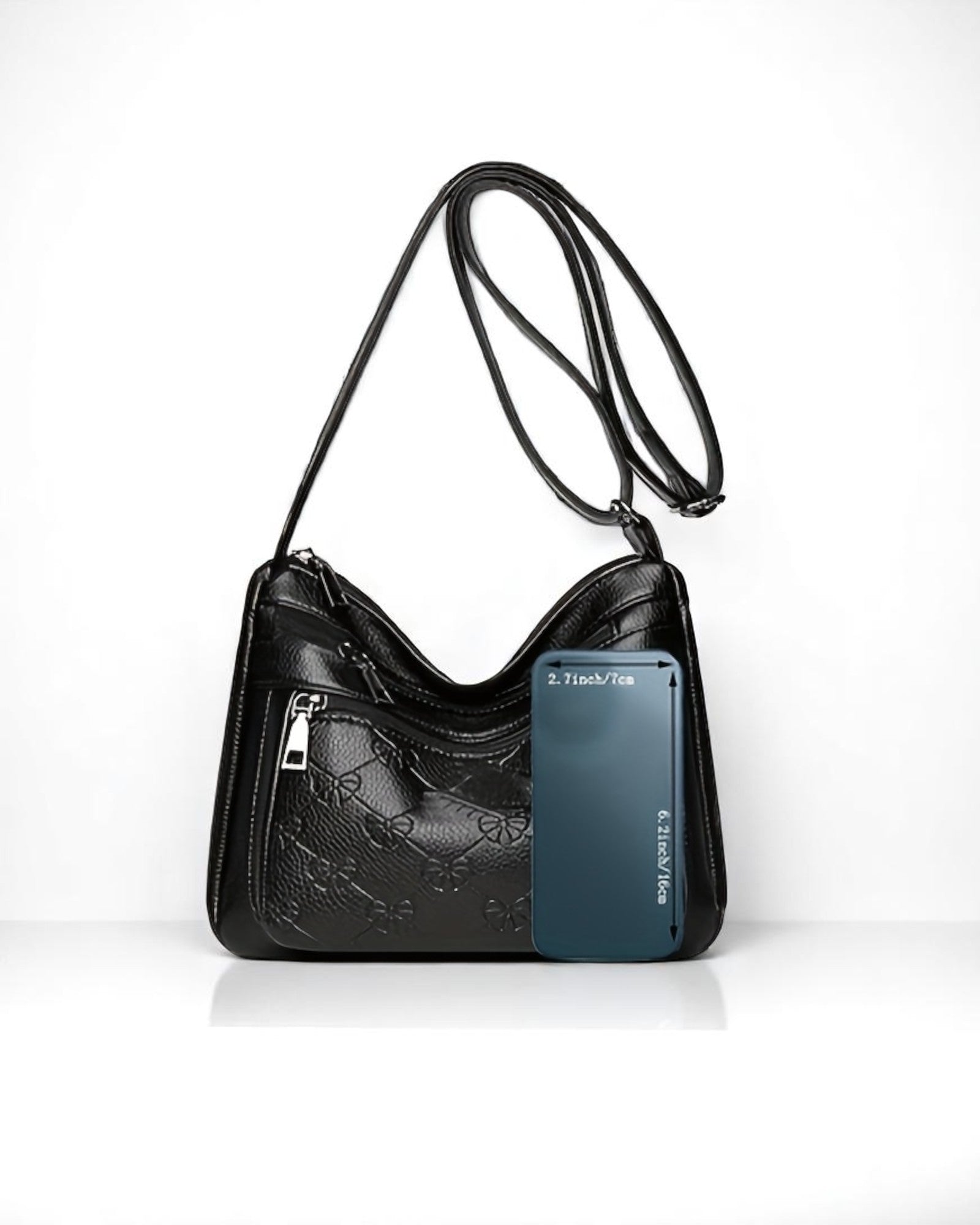 Paraschiva Elegante Handtasche mit erhabenem Knoten
