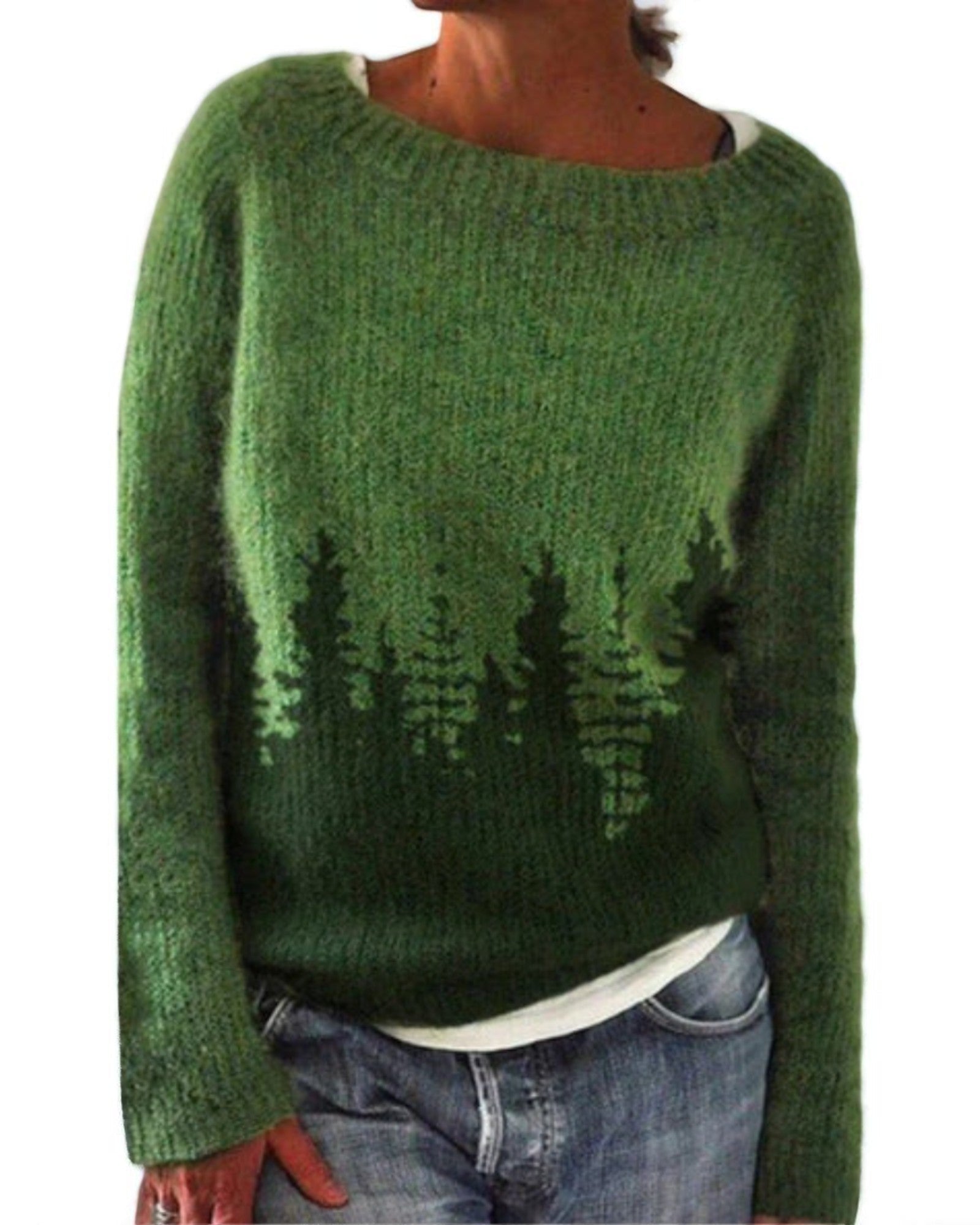 Melina Bequemer norwegische Pullover