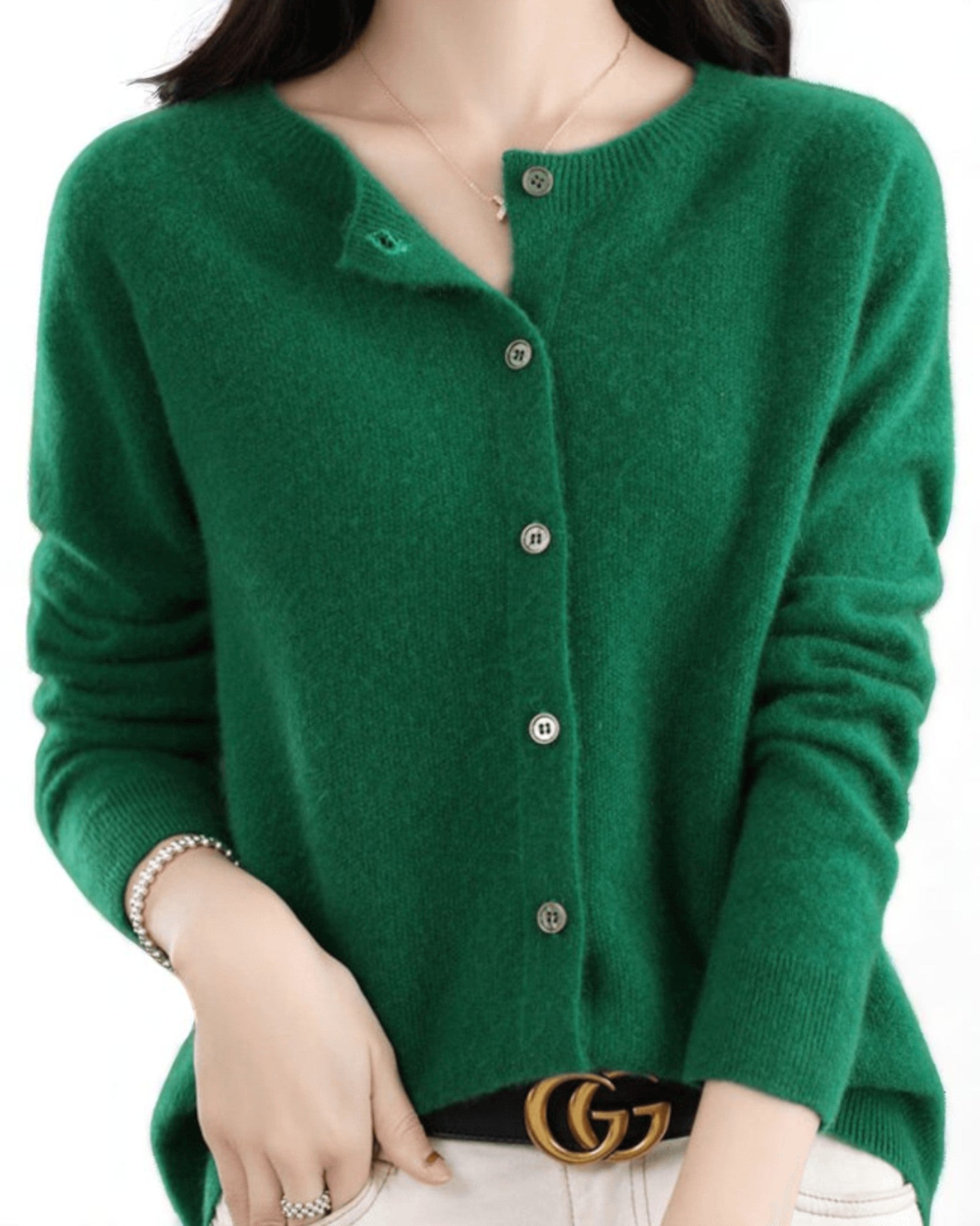Eleganter Cashmere-Cardigan Aurora