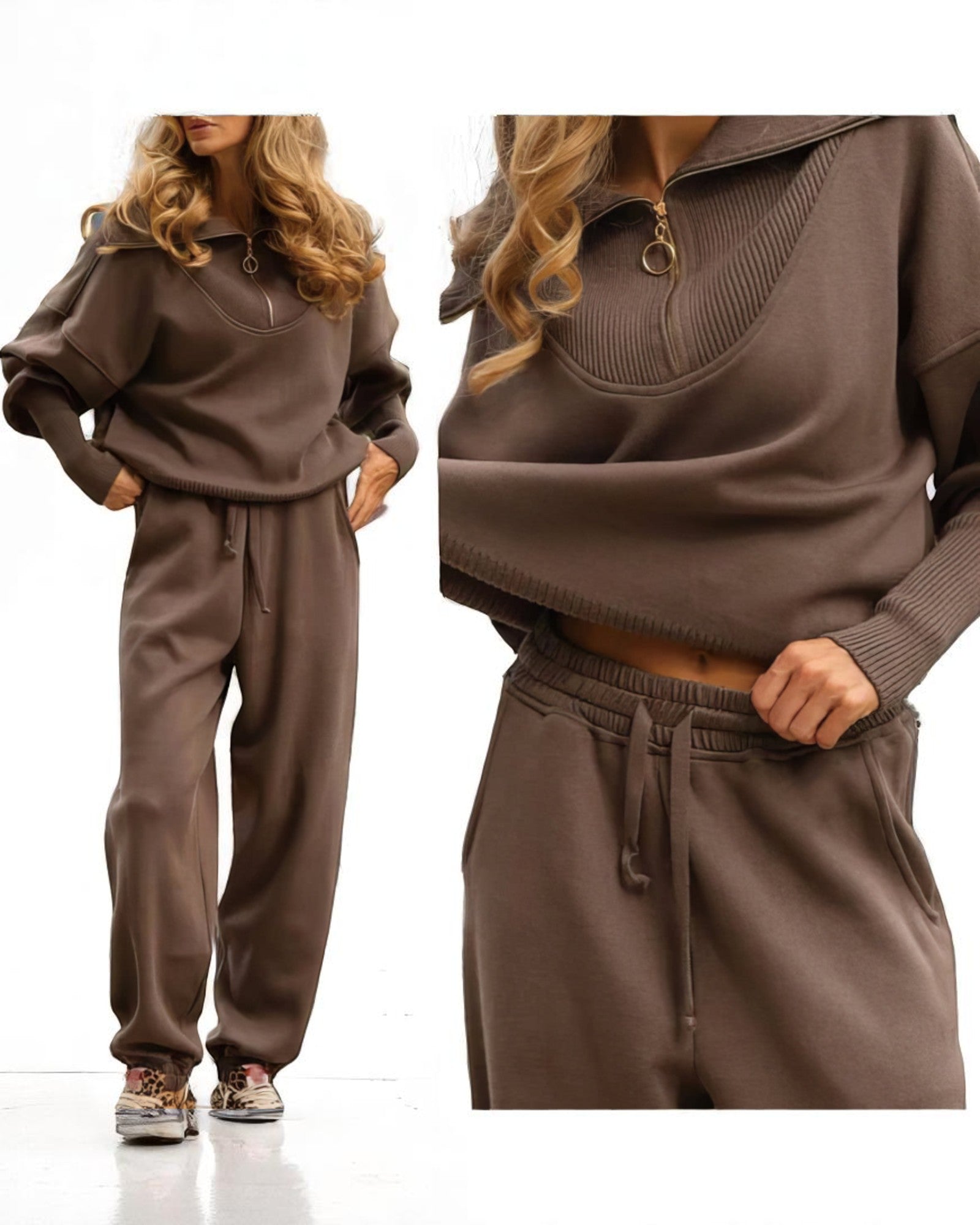 Catalina Jumpsuit mit Glitzer und gebundenem Gürtel