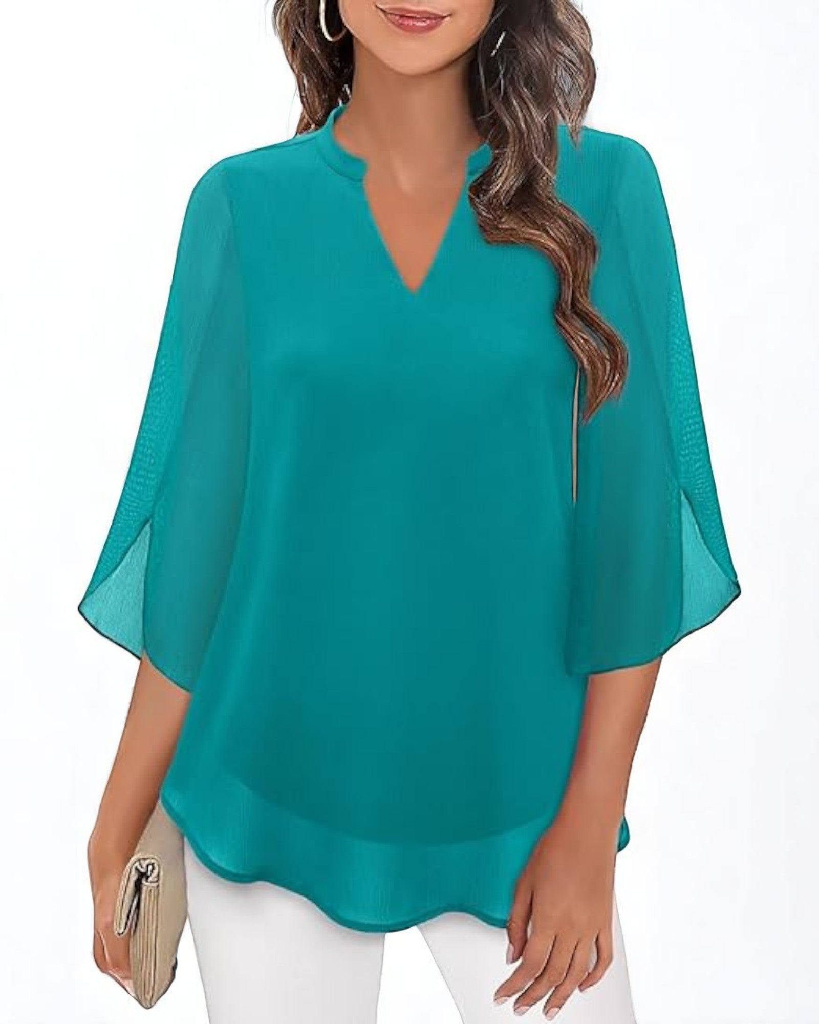 Bianca Leichte und elegante Bluse