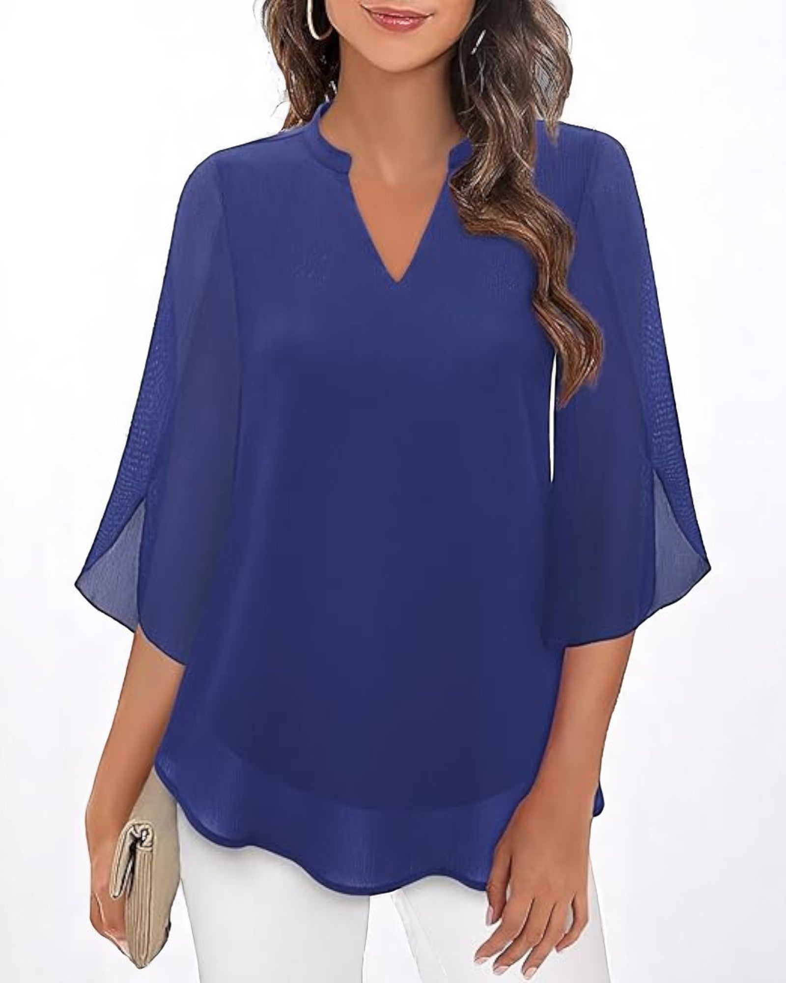Bianca Leichte und elegante Bluse