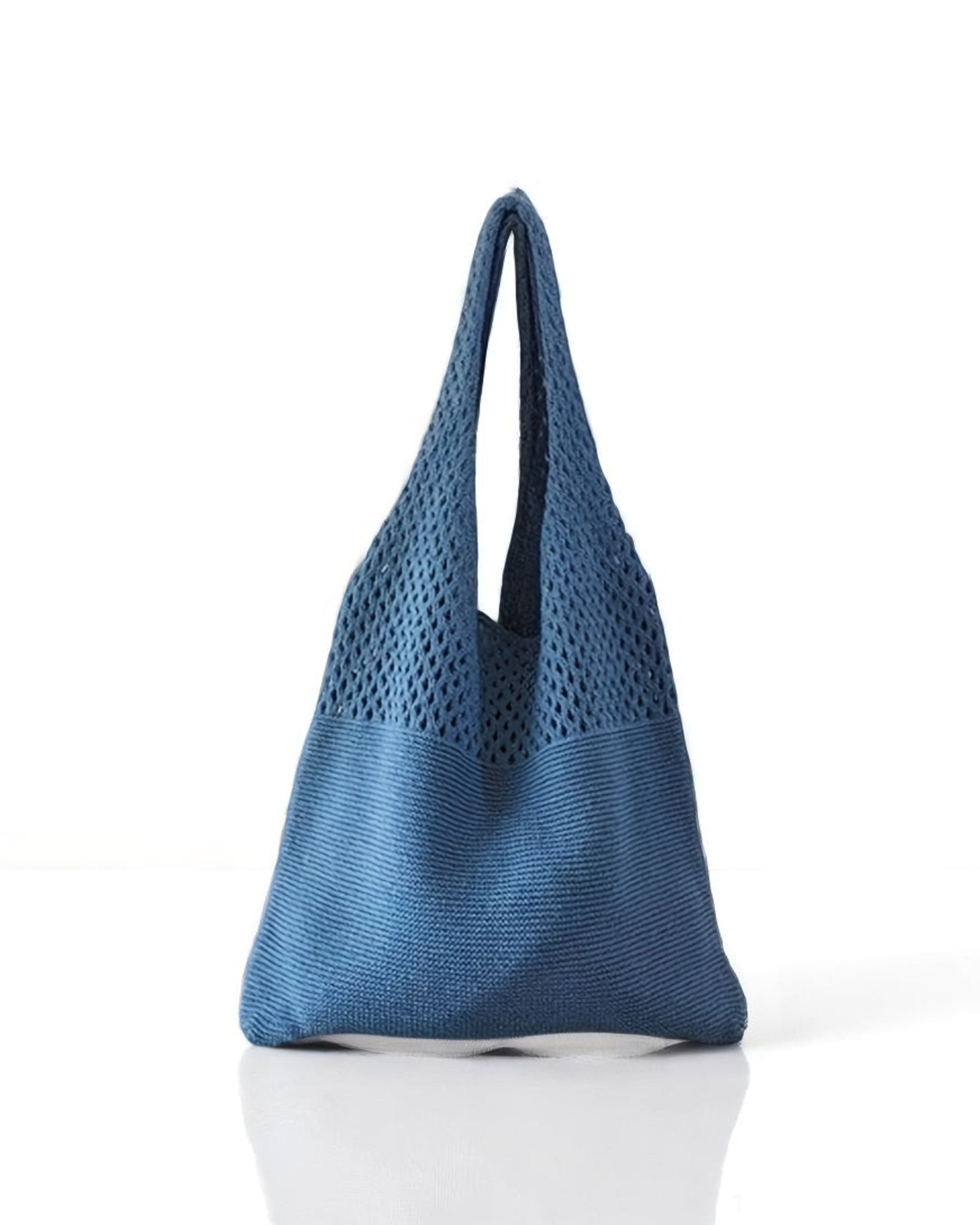 Zelda Stricktasche mit Maschenoptik