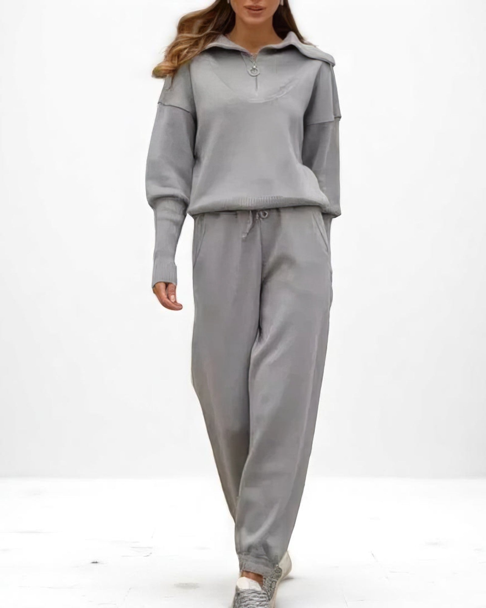 Catalina Jumpsuit mit Glitzer und gebundenem Gürtel