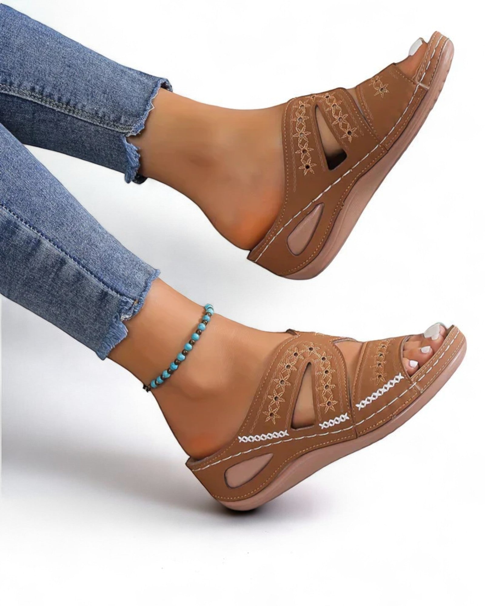 Niana Bequeme orthopädische Sandalen mit Fußgewölbeunterstützung