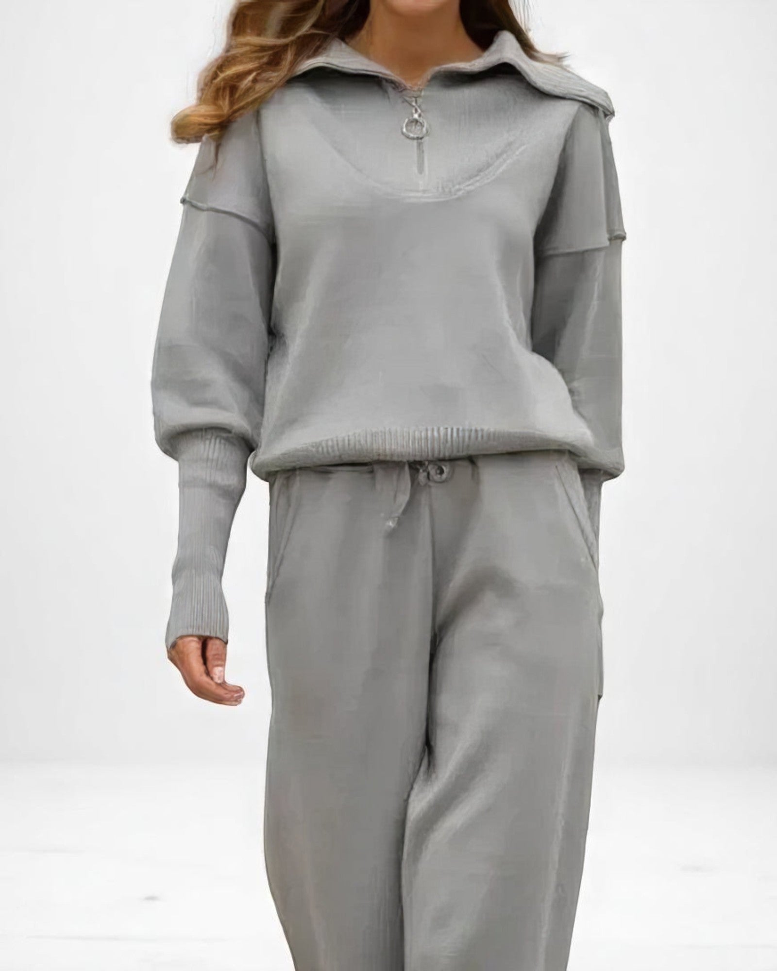 Catalina Jumpsuit mit Glitzer und gebundenem Gürtel