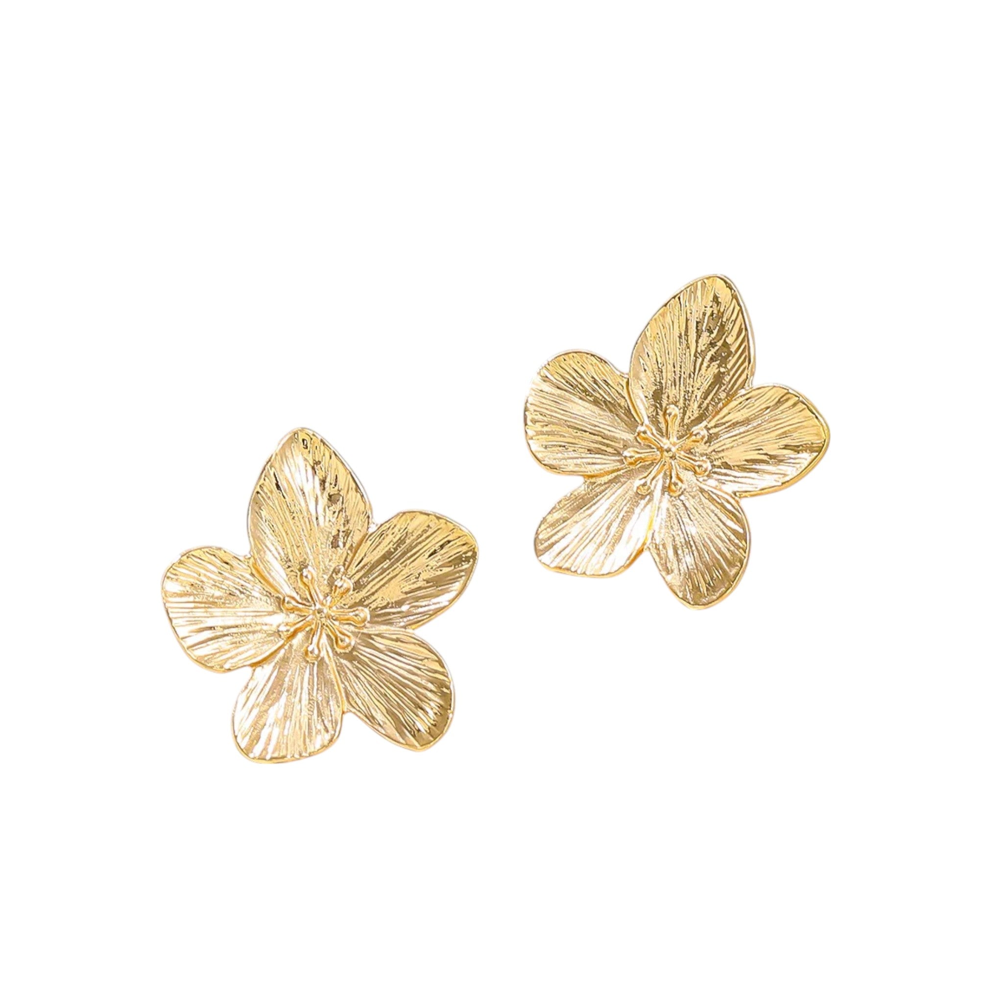 Blütenzauber Ohrringe & Ringe – Gold & Silber