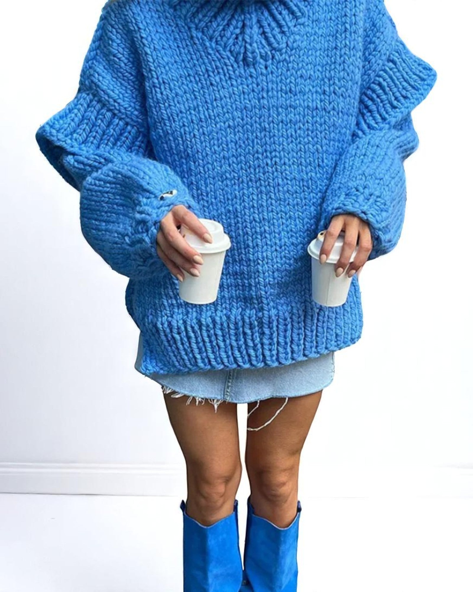 Mariella Oversized Pullover aus Strick