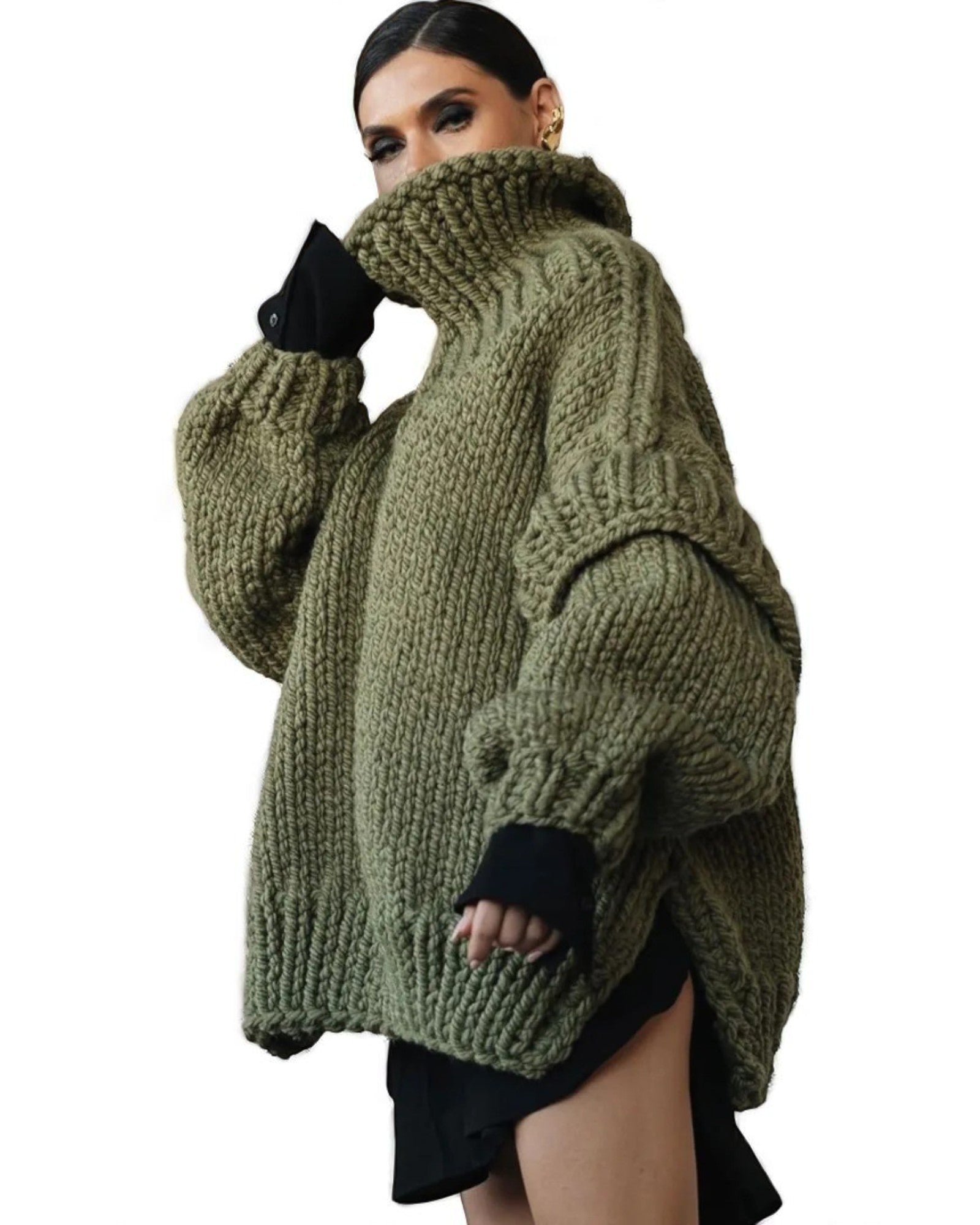Mariella Oversized Pullover aus Strick