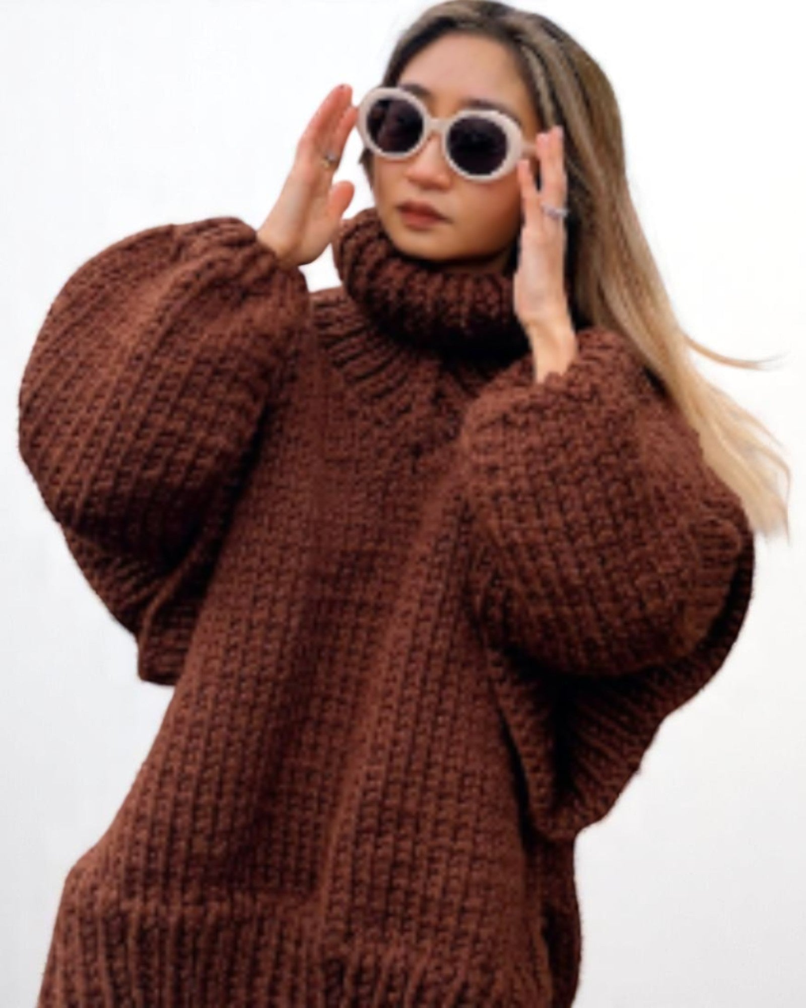Mariella Oversized Pullover aus Strick