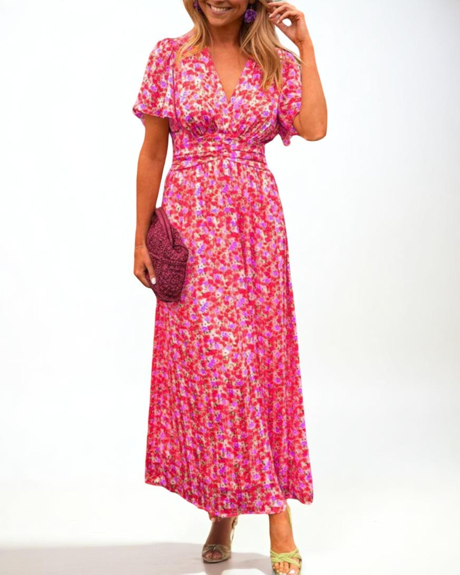 Ioana-Victoria Sommerkleid mit floraler Eleganz