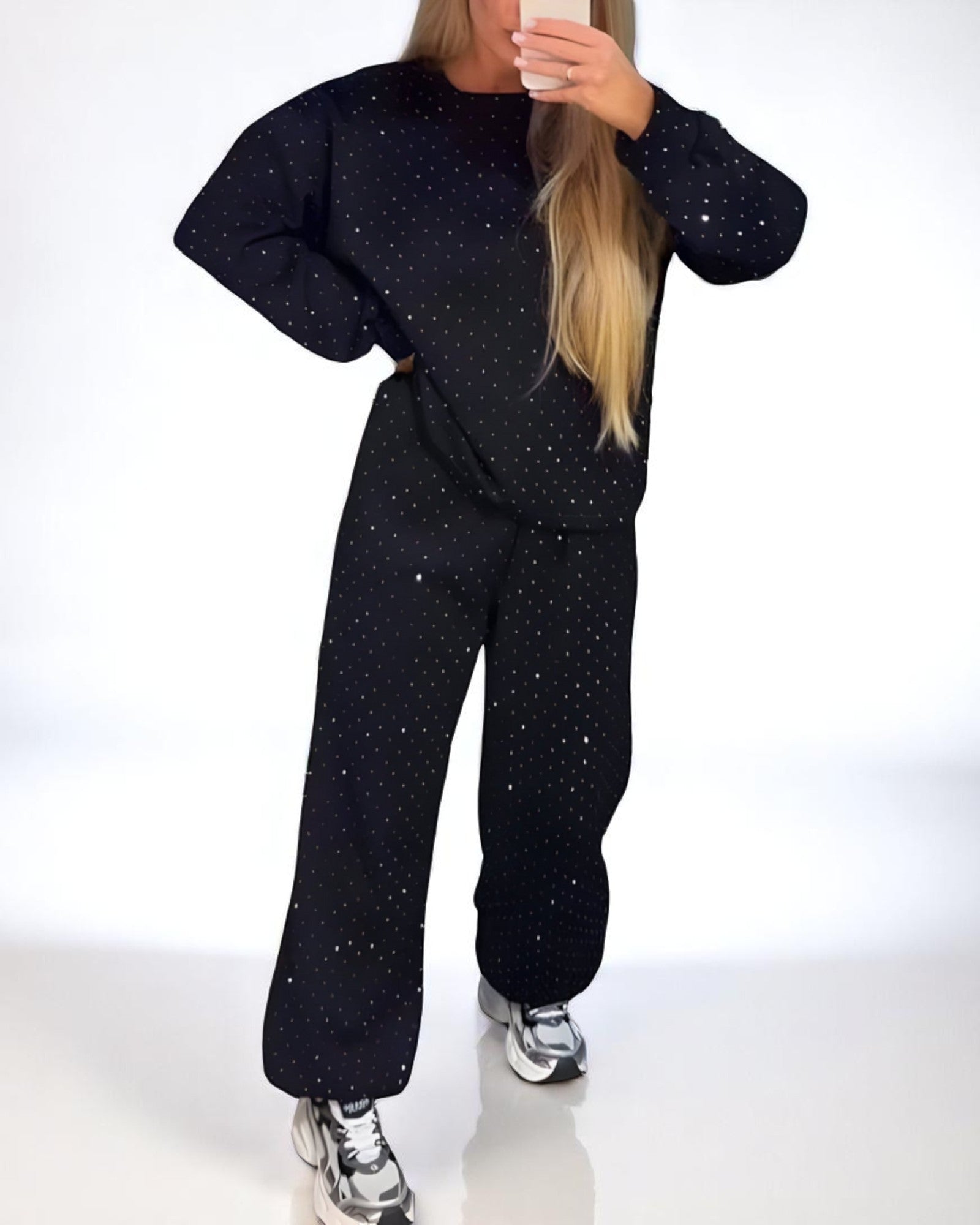 Agripina Training-Set in zwei Teilen Casual trifft Chic