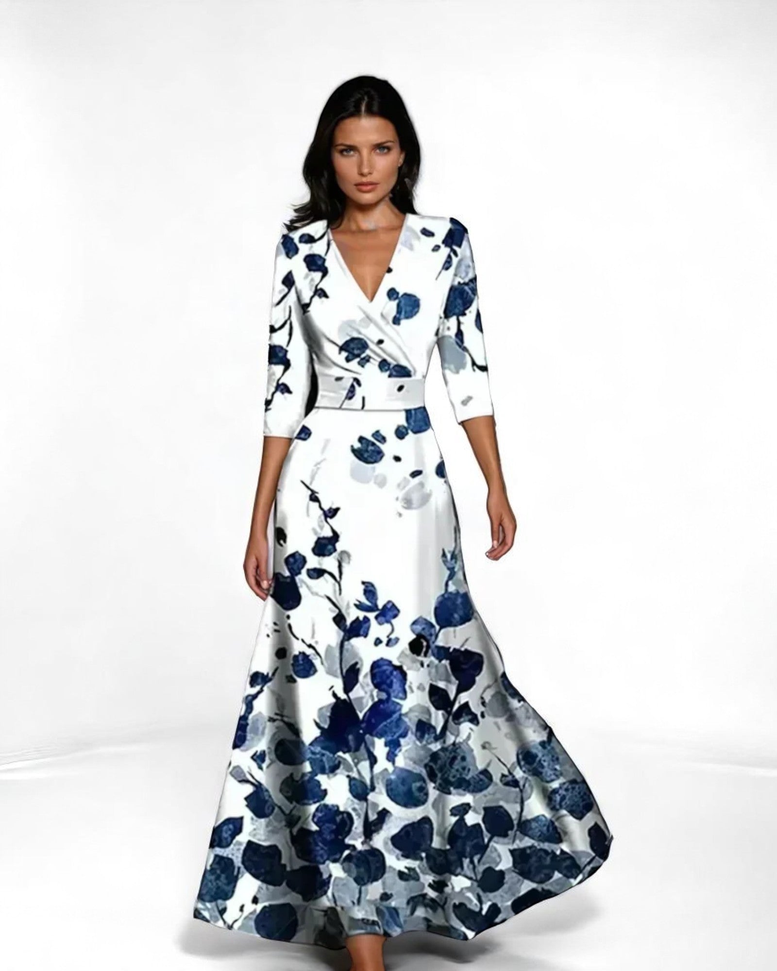 Margareta Stilvolles Blumenkleid