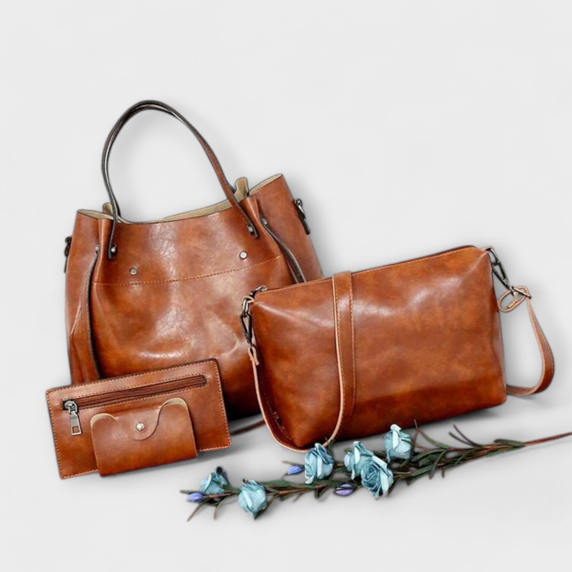 Miaula Set von 4 Vintage-Anemonataschen