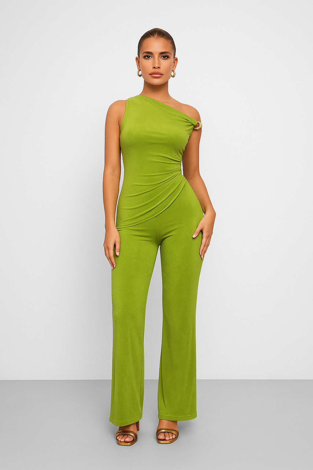 Eleganter One-Shoulder Jumpsuit