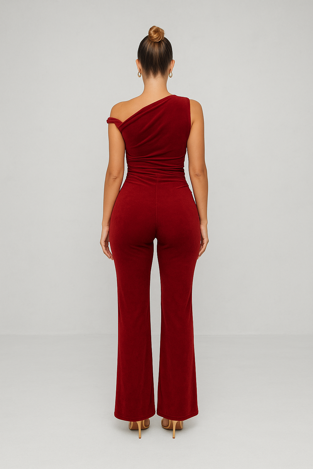 Eleganter One-Shoulder Jumpsuit