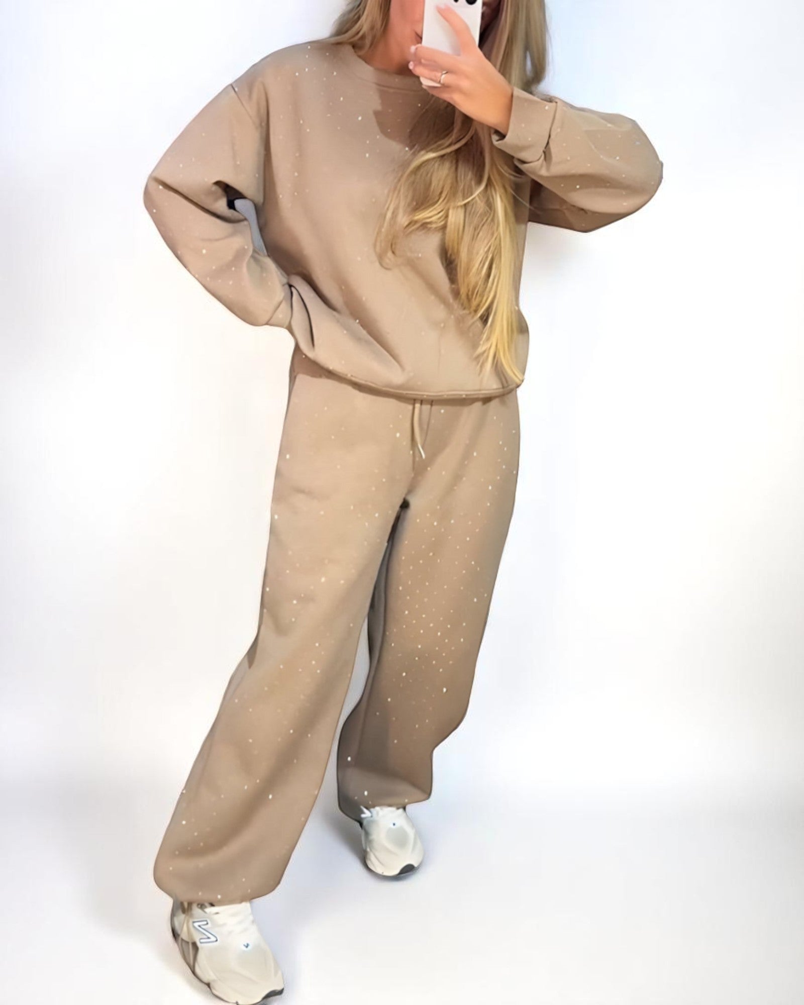 Agripina Training-Set in zwei Teilen Casual trifft Chic