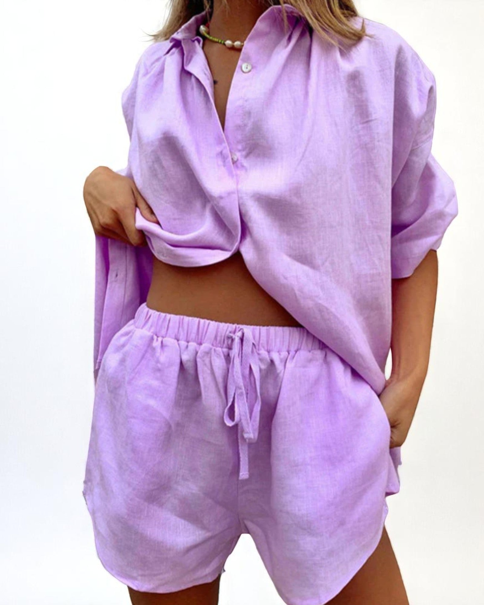 Vanda Set mit Oberteil und Shorts