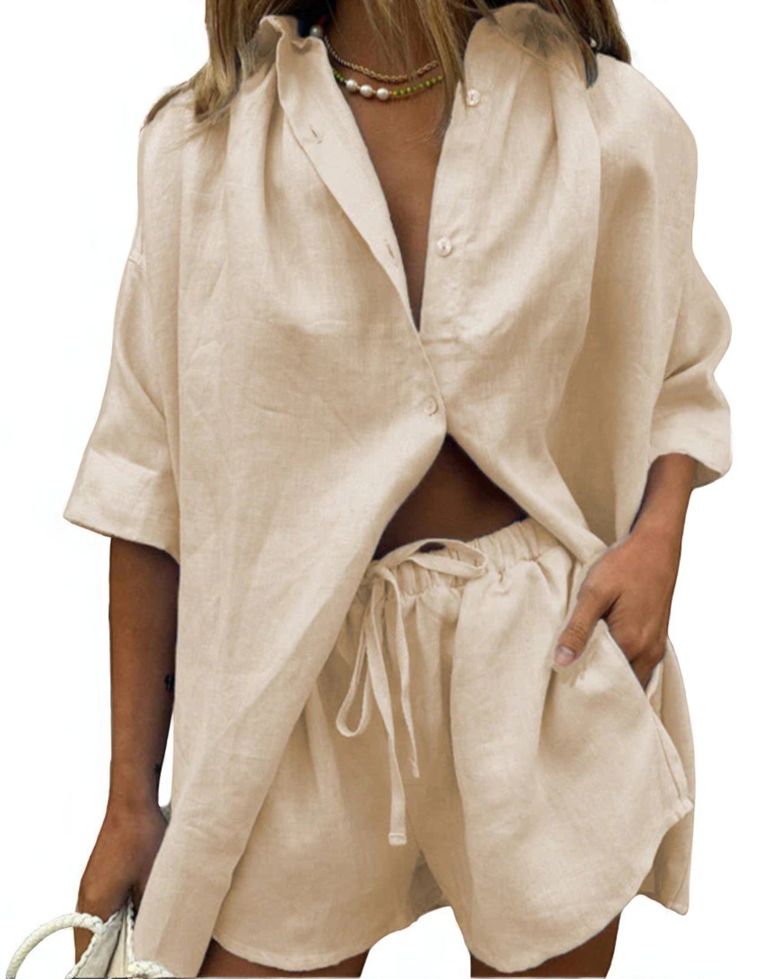 Vanda Set mit Oberteil und Shorts