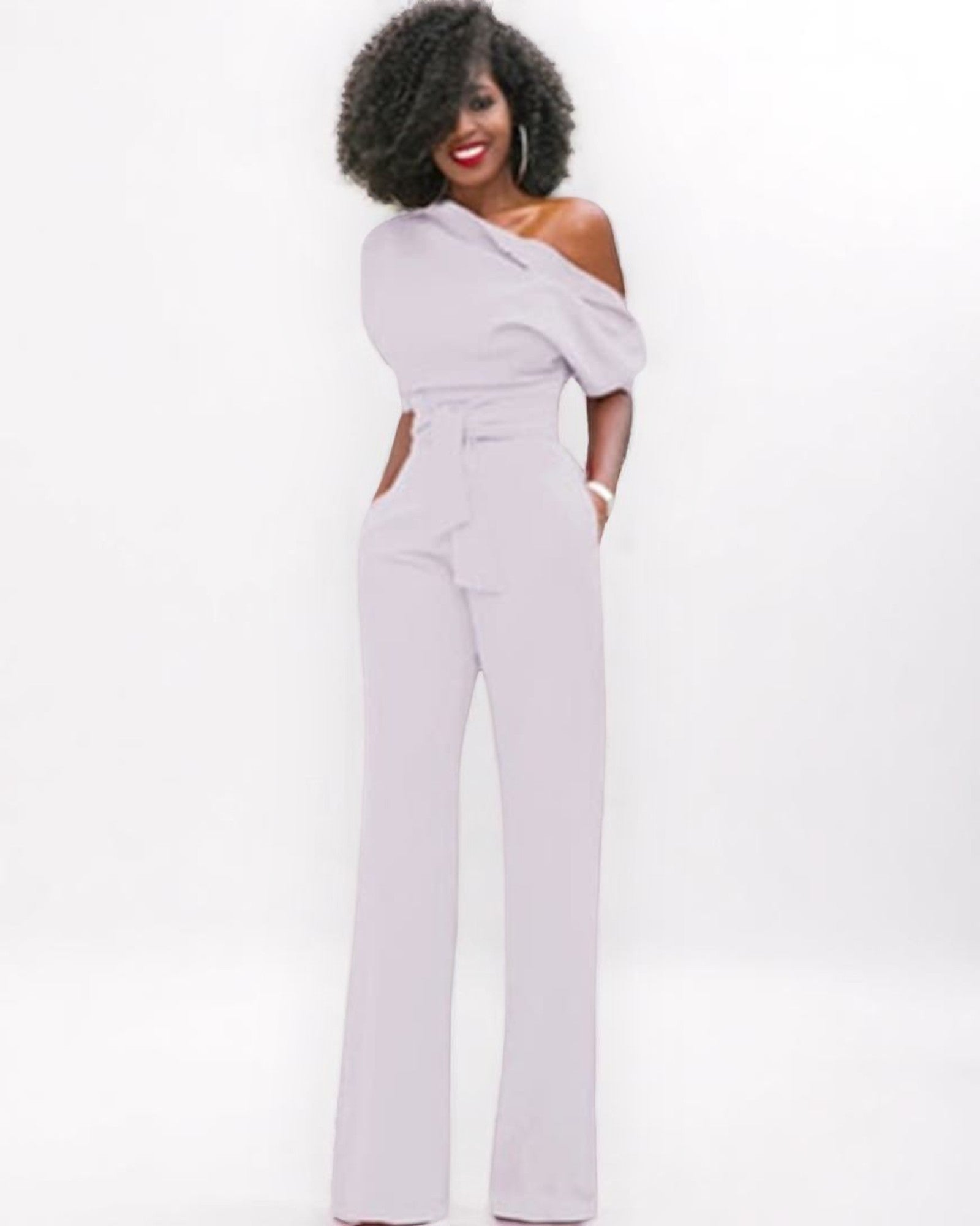 Ines Asymmetrische Latzhose