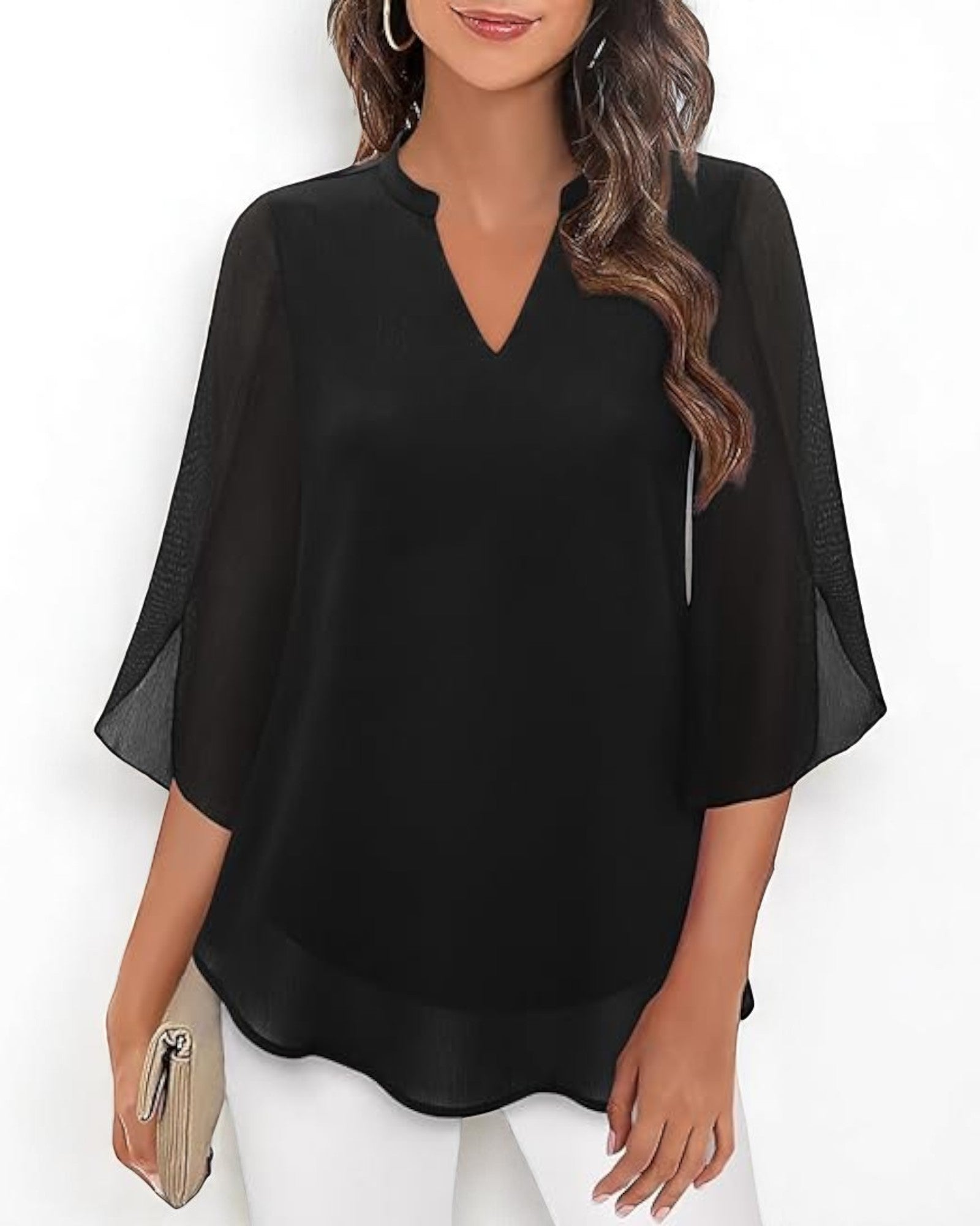 Bianca Leichte und elegante Bluse