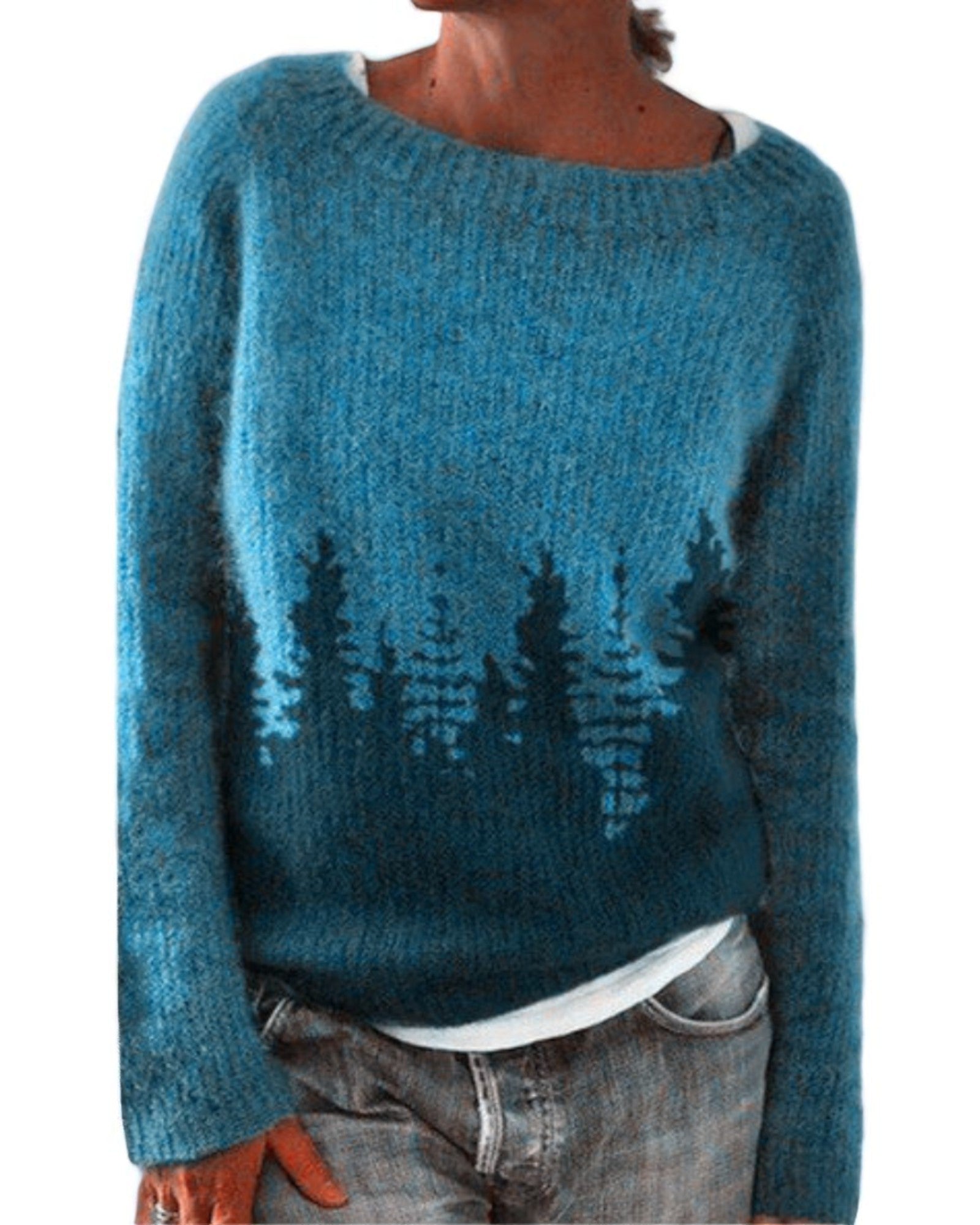 Melina Bequemer norwegische Pullover