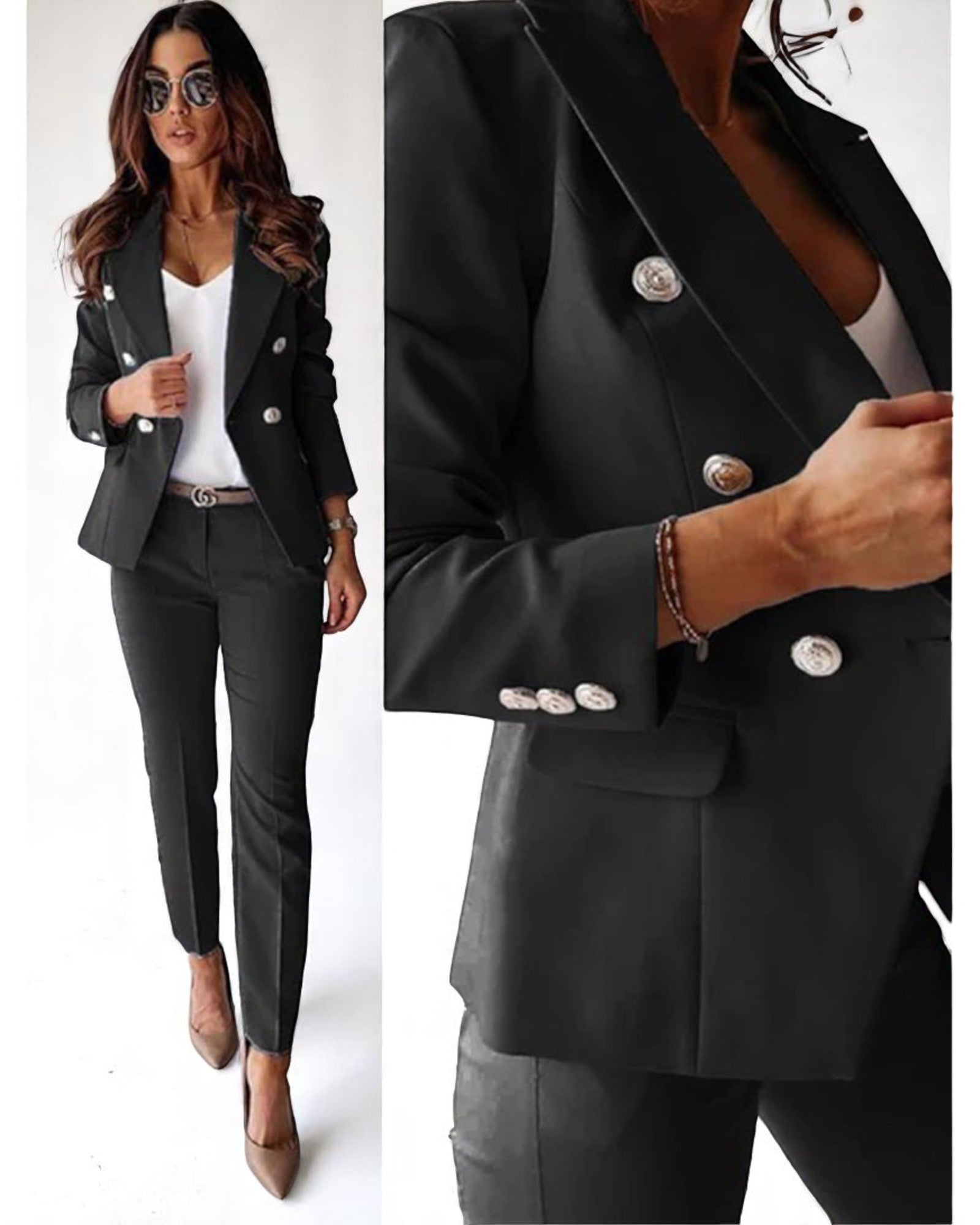 Miuti Trendiges Set mit Blazer und Hose
