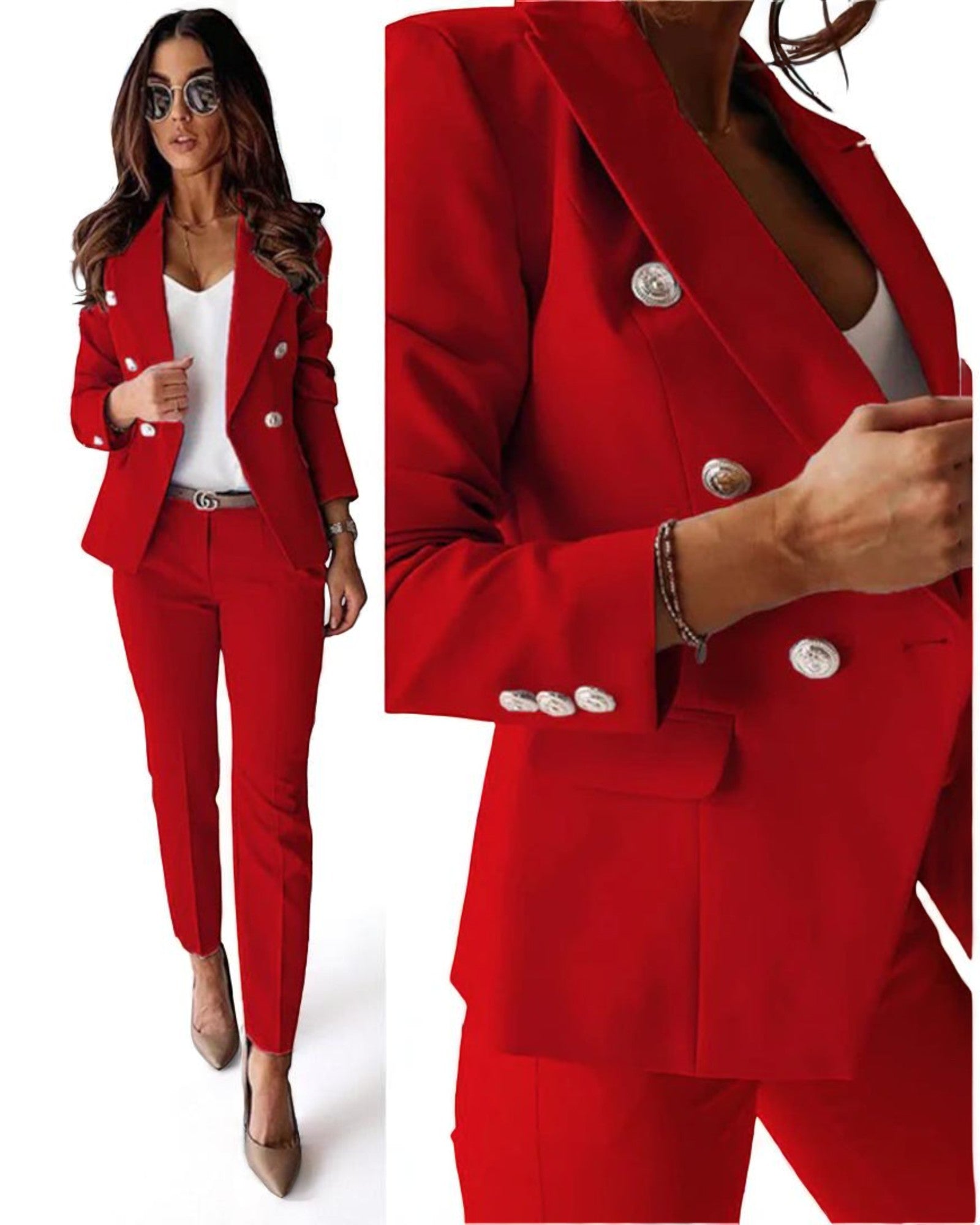 Miuti Trendiges Set mit Blazer und Hose