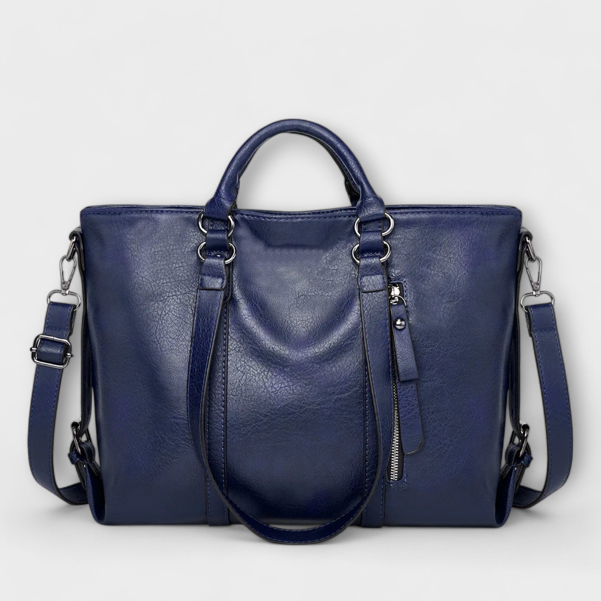 Zamfira Große Ledertasche