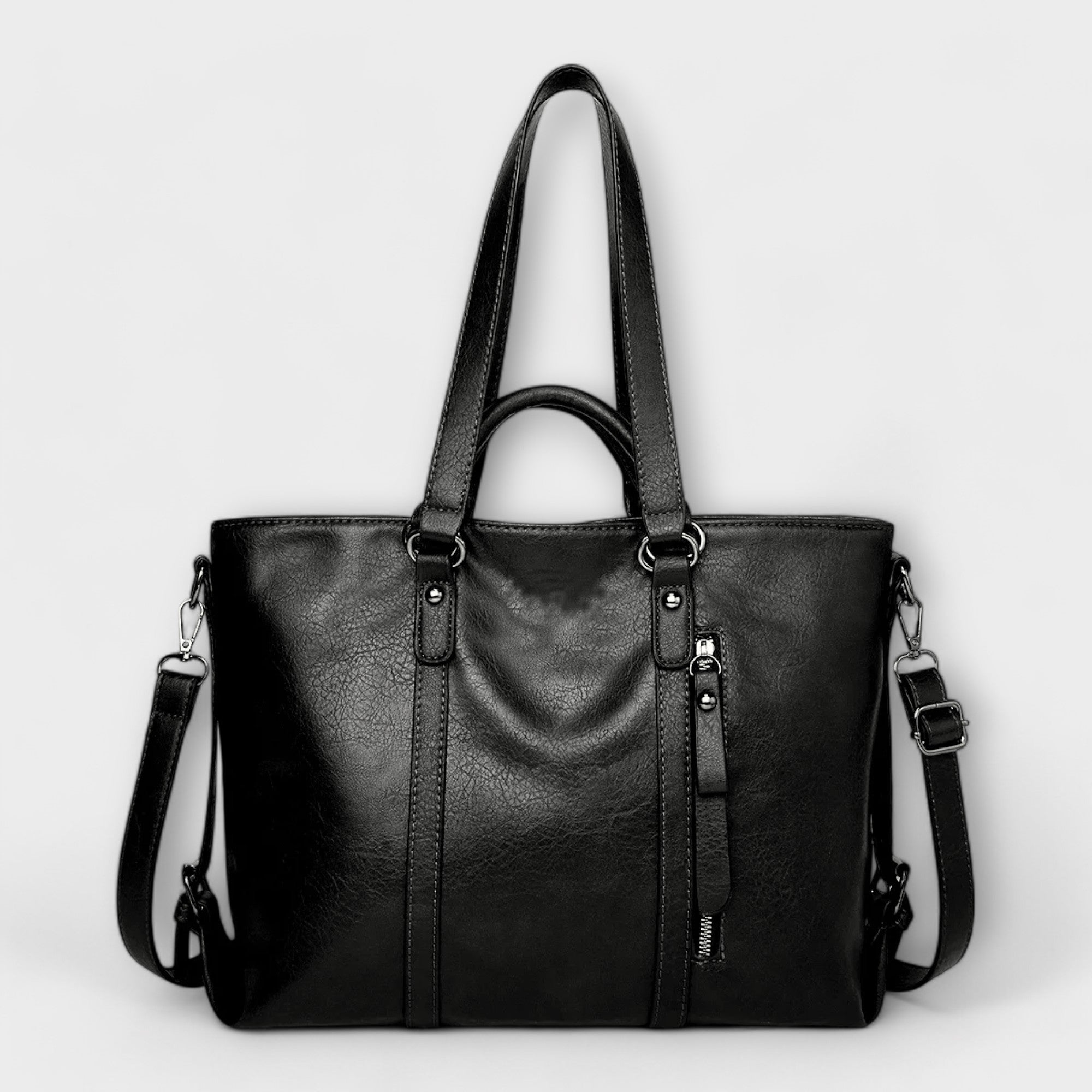 Zamfira Große Ledertasche