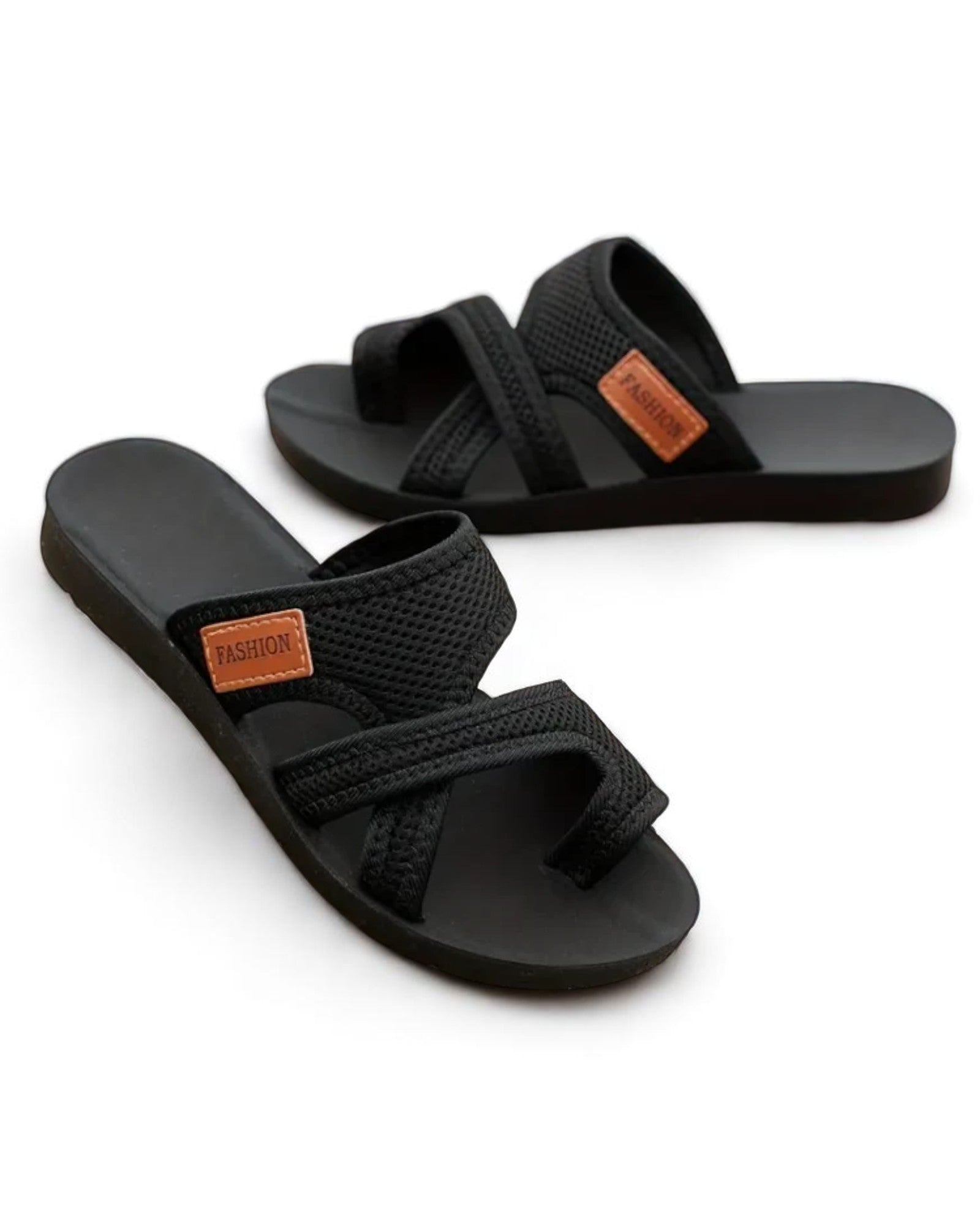Ina Perforierte Mesh-Sandalen