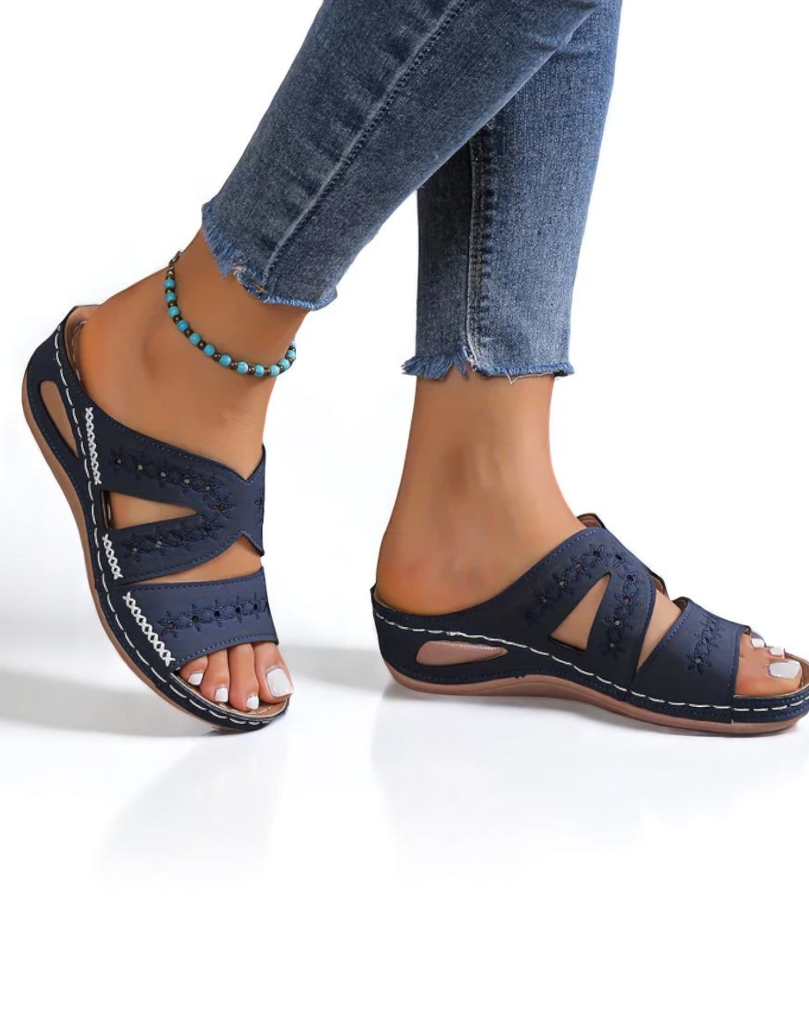 Niana Bequeme orthopädische Sandalen mit Fußgewölbeunterstützung