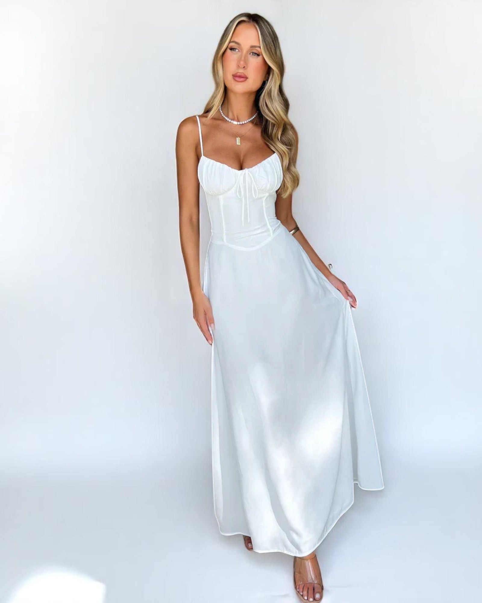 Loredana Maxikleid mit femininer Raffinesse