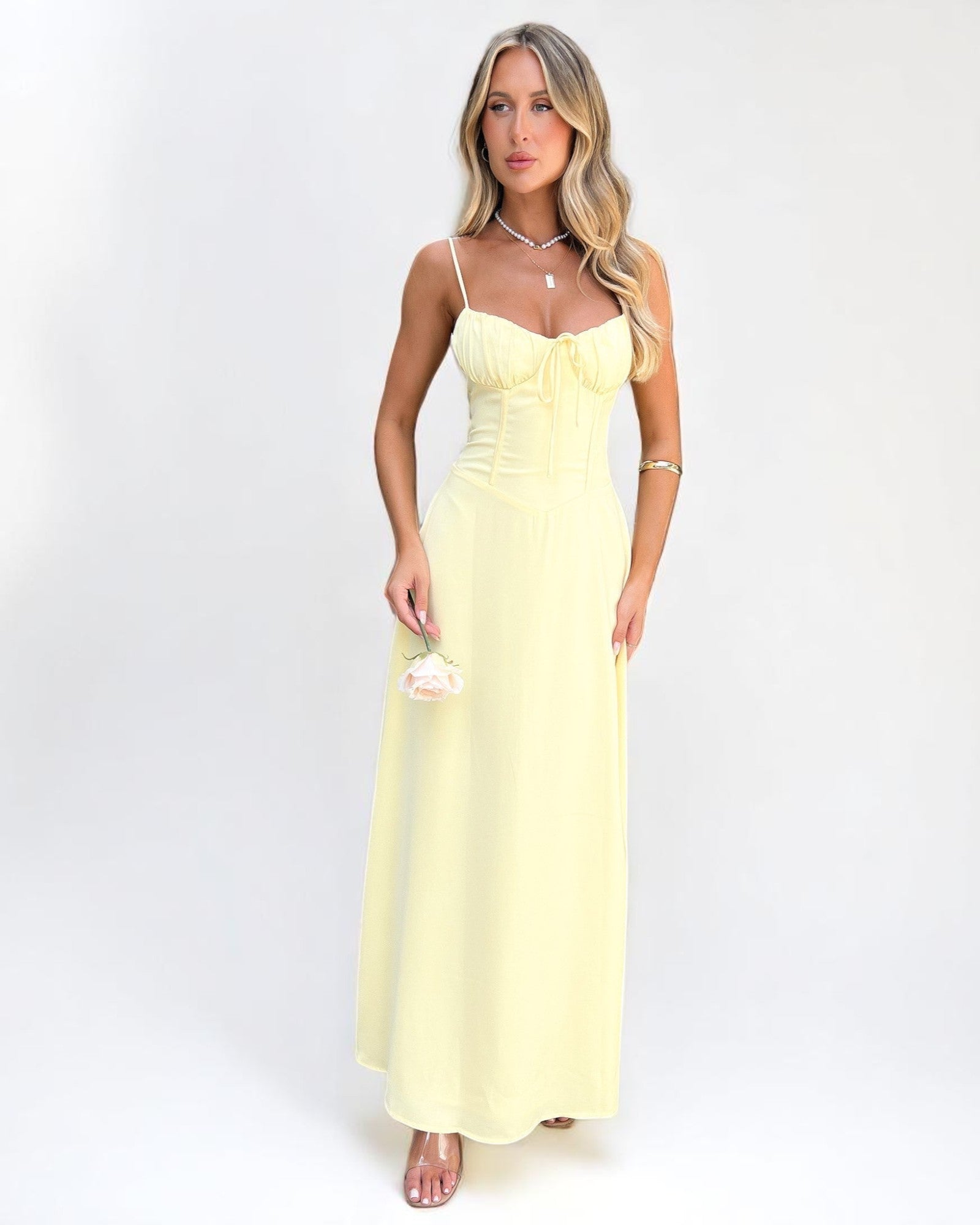 Loredana Maxikleid mit femininer Raffinesse