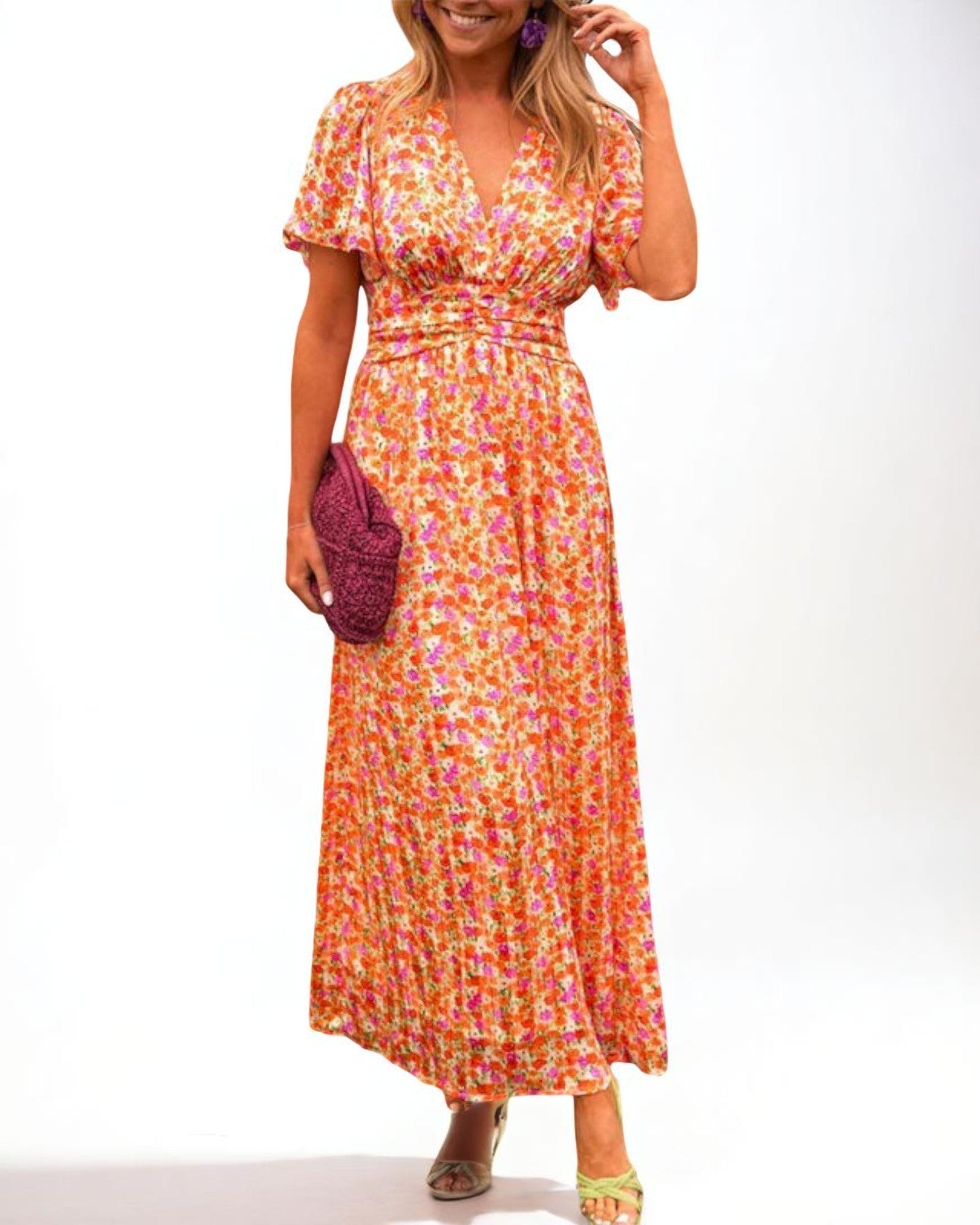 Ioana-Victoria Sommerkleid mit floraler Eleganz